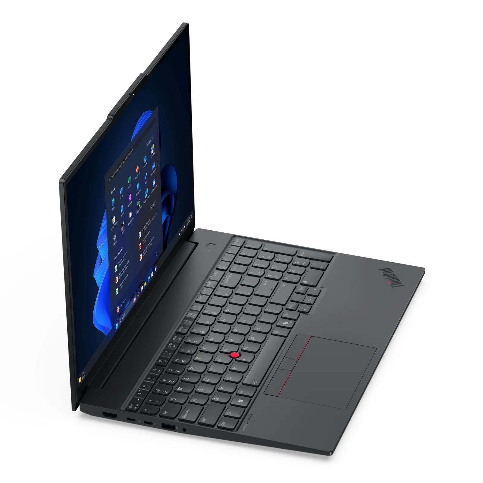 Lenovo ThinkPad E16 Gen 3 (Intel) Copilot+ PC Intel Core Ultra 7 258V Ordinateur portable 40,6 cm (16") WUXGA 32 Go LPDDR5x-SDRAM 1 To SSD Wi-Fi 6E (802.11ax) Windows 11 Pro Allemand Noir