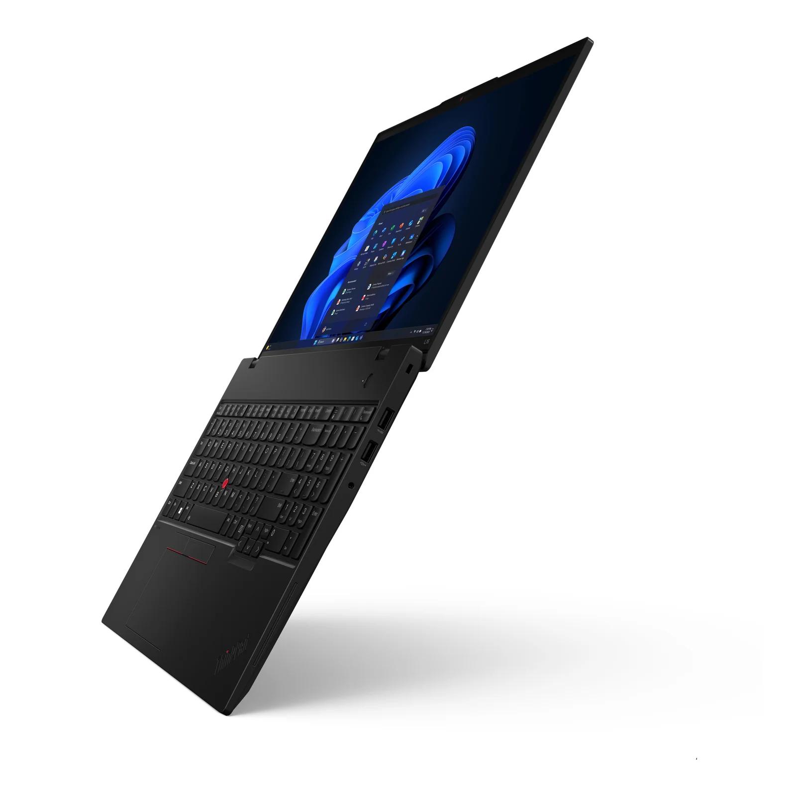 Lenovo ThinkPad L16 Gen 2 (AMD) Copilot+ PC AMD Ryzen AI 7 350 Ordinateur portable 40,6 cm (16") WUXGA 32 Go DDR5-SDRAM 1 To SSD Wi-Fi 7 (802.11be) Windows 11 Pro Allemand Noir