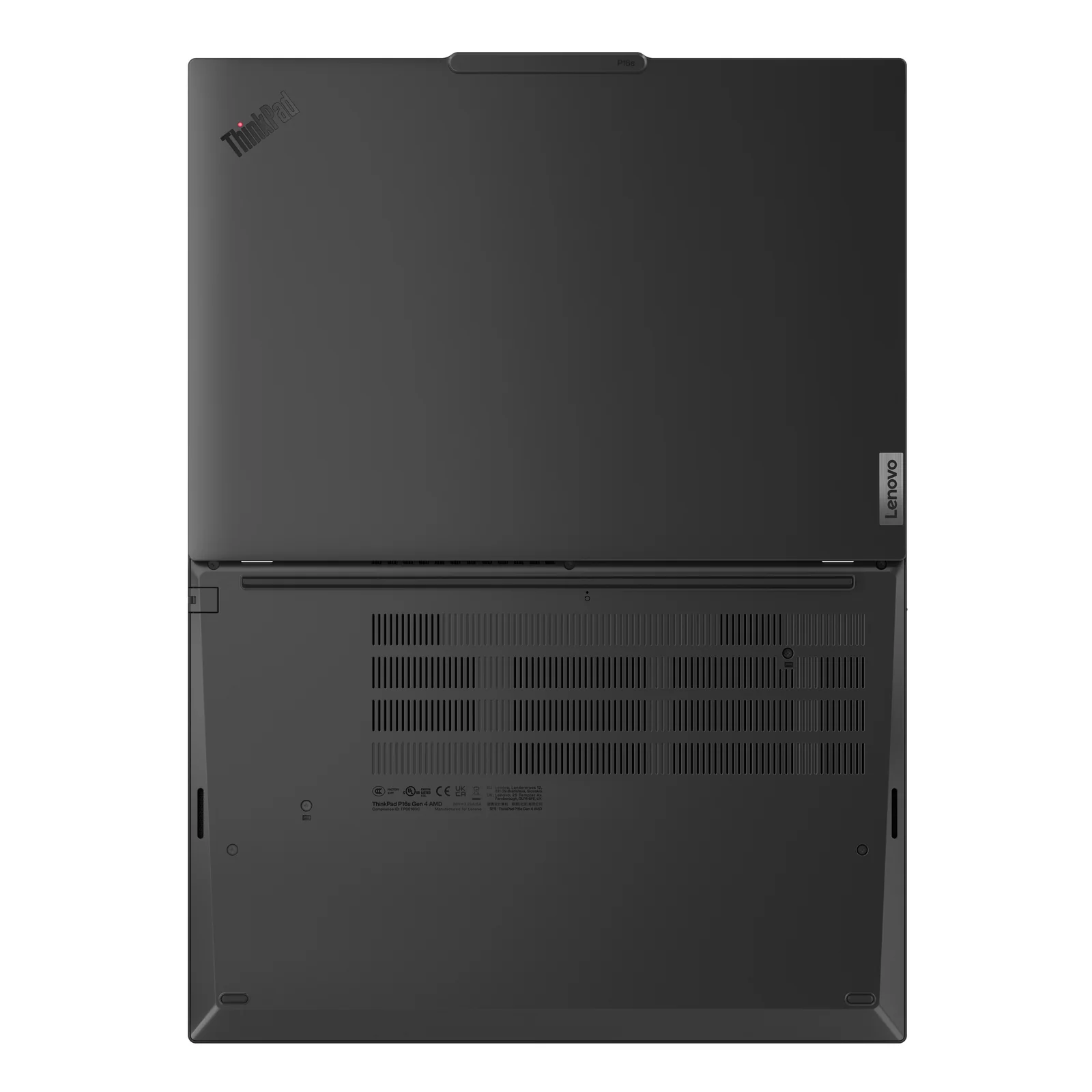 Lenovo ThinkPad P16s Gen 4 (AMD) Copilot+ PC AMD Ryzen AI 7 350 Station de travail mobile 40,6 cm (16") WUXGA 16 Go DDR5-SDRAM 512 Go SSD Wi-Fi 7 (802.11be) Windows 11 Pro Français Noir