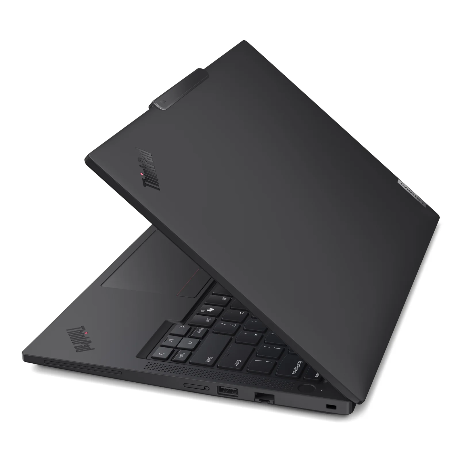 Lenovo ThinkPad T14 Gen 5 (AMD) AMD Ryzen™ 5 PRO 8540U Ordinateur portable 35,6 cm (14") WUXGA 8 Go DDR5-SDRAM 256 Go SSD Wi-Fi 6E (802.11ax) Windows 11 Pro Français Noir