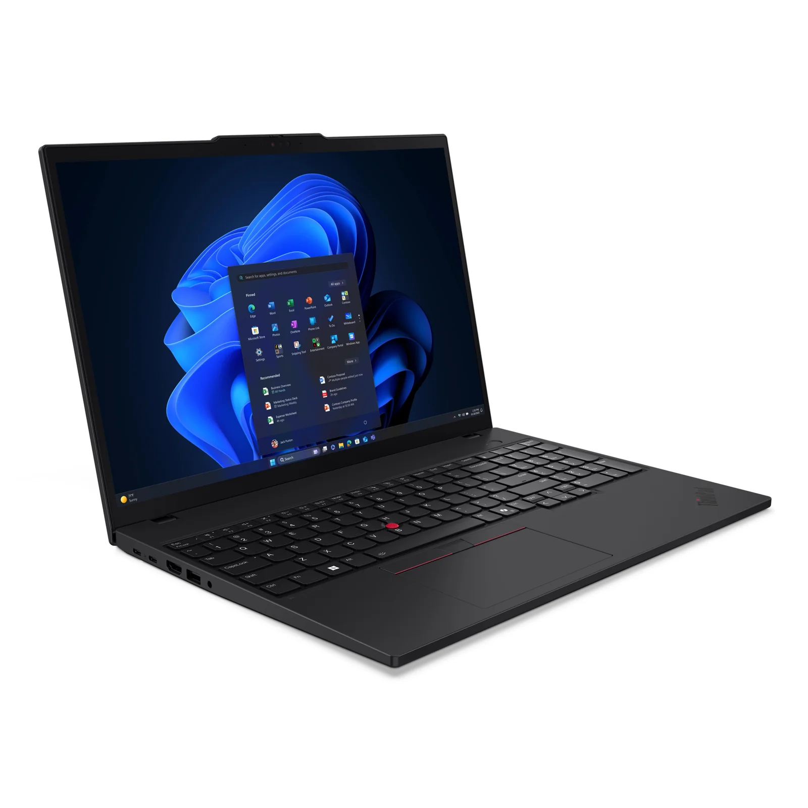 Lenovo ThinkPad T16 Gen 4 (Intel) Intel Core Ultra 5 225U Ordinateur portable 40,6 cm (16") WUXGA 16 Go DDR5-SDRAM 512 Go SSD Wi-Fi 6E (802.11ax) Windows 11 Pro Allemand Noir