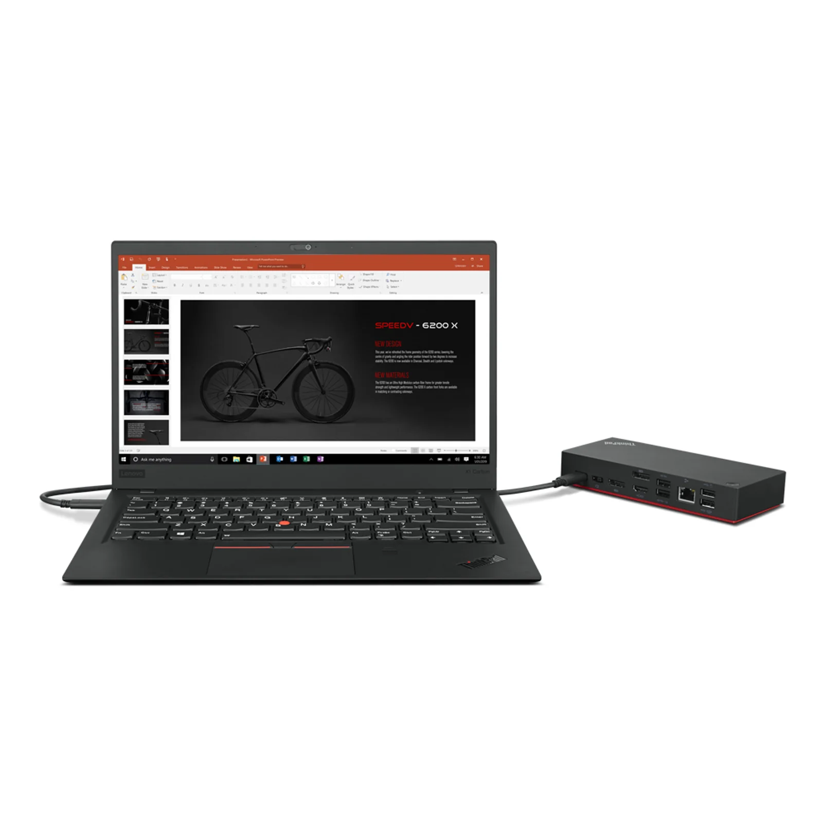 Lenovo ThinkPad Universal USB-C Dock Avec fil USB 3.2 Gen 1 (3.1 Gen 1) Type-C Noir