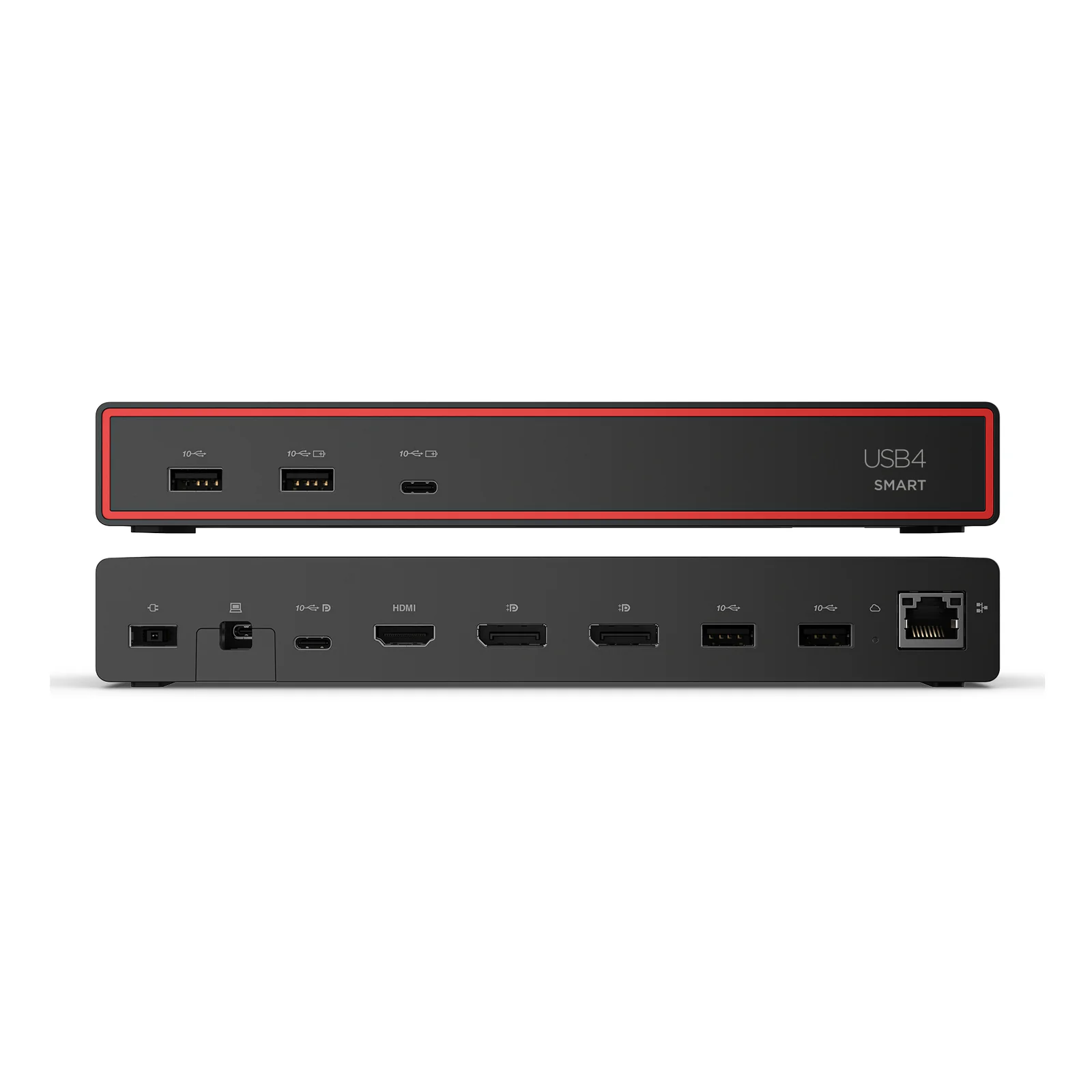 Lenovo ThinkPad USB4 Smart Dock 5500 with 135W Adapter Avec fil Noir