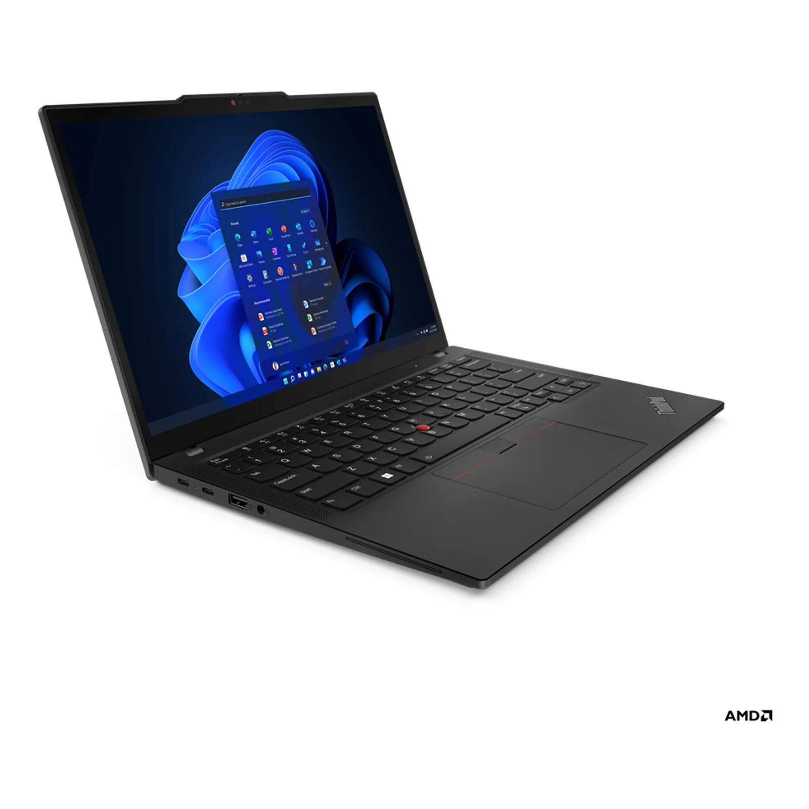 Lenovo ThinkPad X13 Gen 4 (AMD) AMD Ryzen™ 7 PRO 7840U Ordinateur portable 33,8 cm (13.3") WUXGA 16 Go LPDDR5x-SDRAM 512 Go SSD Wi-Fi 6E (802.11ax) Windows 11 Pro Français Noir