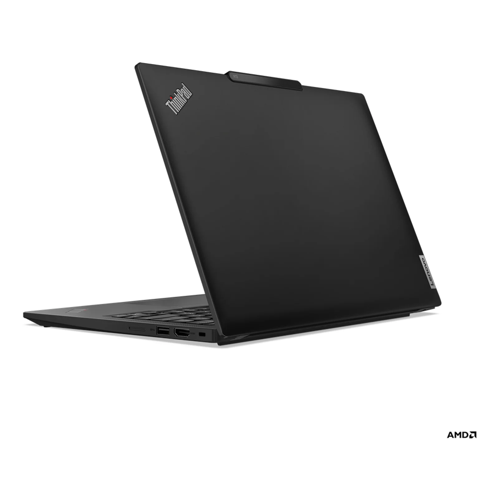 Lenovo ThinkPad X13 Gen 4 (AMD) AMD Ryzen™ 7 PRO 7840U Ordinateur portable 33,8 cm (13.3") WUXGA 16 Go LPDDR5x-SDRAM 512 Go SSD Wi-Fi 6E (802.11ax) Windows 11 Pro Français Noir