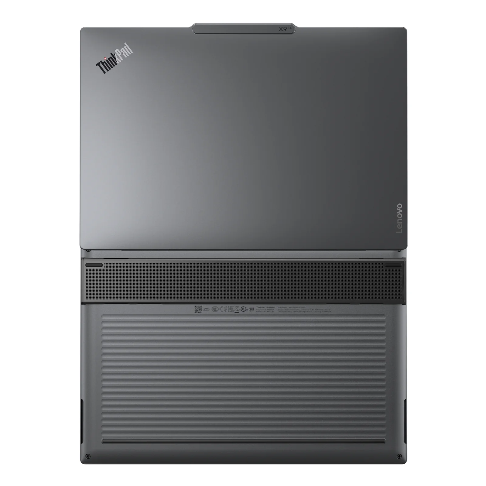 Lenovo ThinkPad X9-14 Gen 1 Copilot+ PC Intel Core Ultra 5 228V Ordinateur portable 35,6 cm (14") WUXGA 32 Go LPDDR5x-SDRAM 512 Go SSD Wi-Fi 7 (802.11be) Windows 11 Pro Français Gris