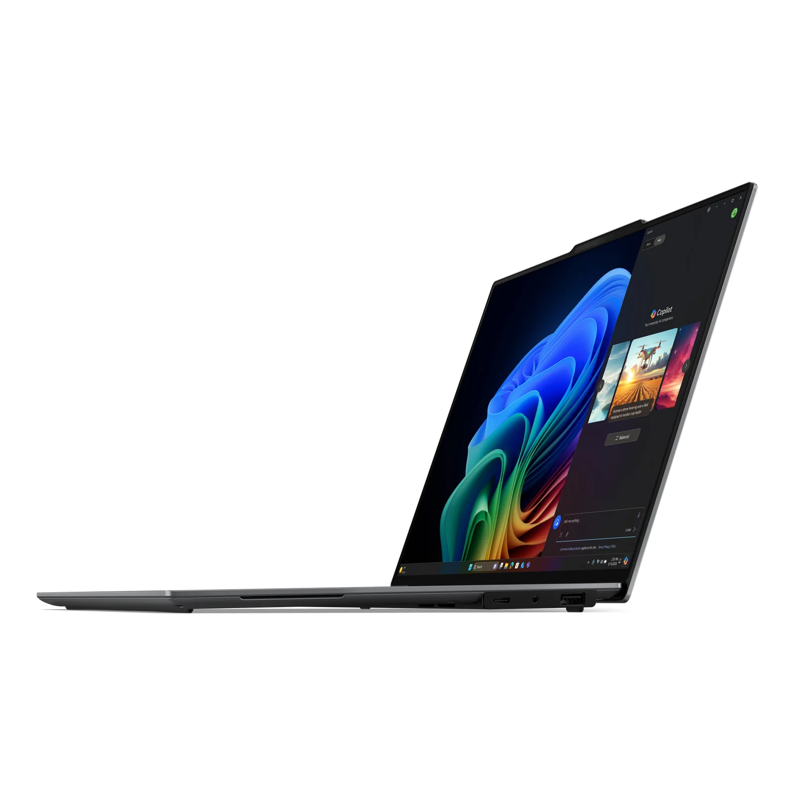 Lenovo ThinkPad X9-15 Gen 1 Aura Edition Copilot+ PC Intel Core Ultra 5 226V Ordinateur portable 38,9 cm (15.3") 2.8K 16 Go LPDDR5x-SDRAM 512 Go SSD Wi-Fi 7 (802.11be) Windows 11 Pro Français Gris