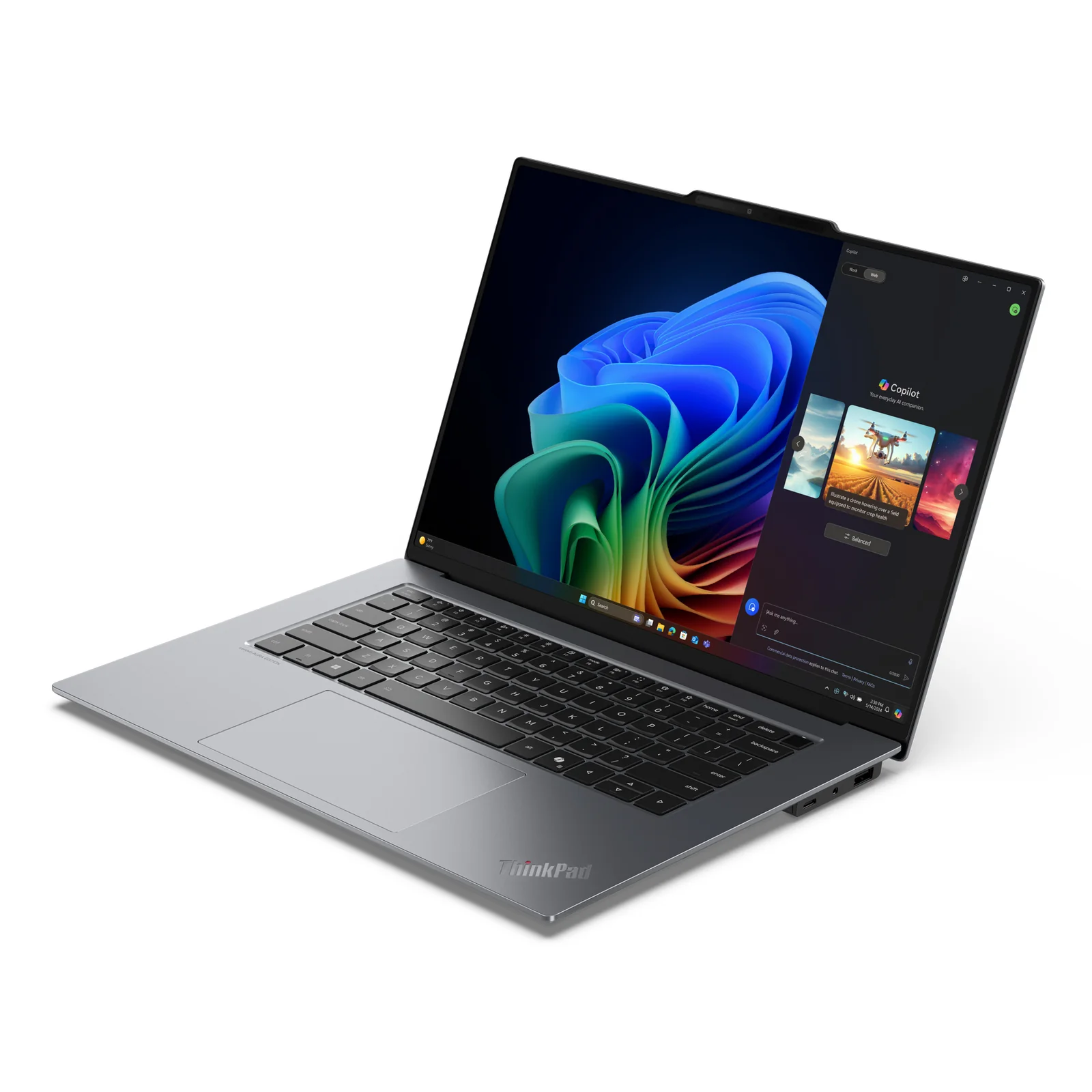 Lenovo ThinkPad X9-15 Gen 1 Aura Edition Copilot+ PC Intel Core Ultra 5 226V Ordinateur portable 38,9 cm (15.3") 2.8K 16 Go LPDDR5x-SDRAM 512 Go SSD Wi-Fi 7 (802.11be) Windows 11 Pro Français Gris