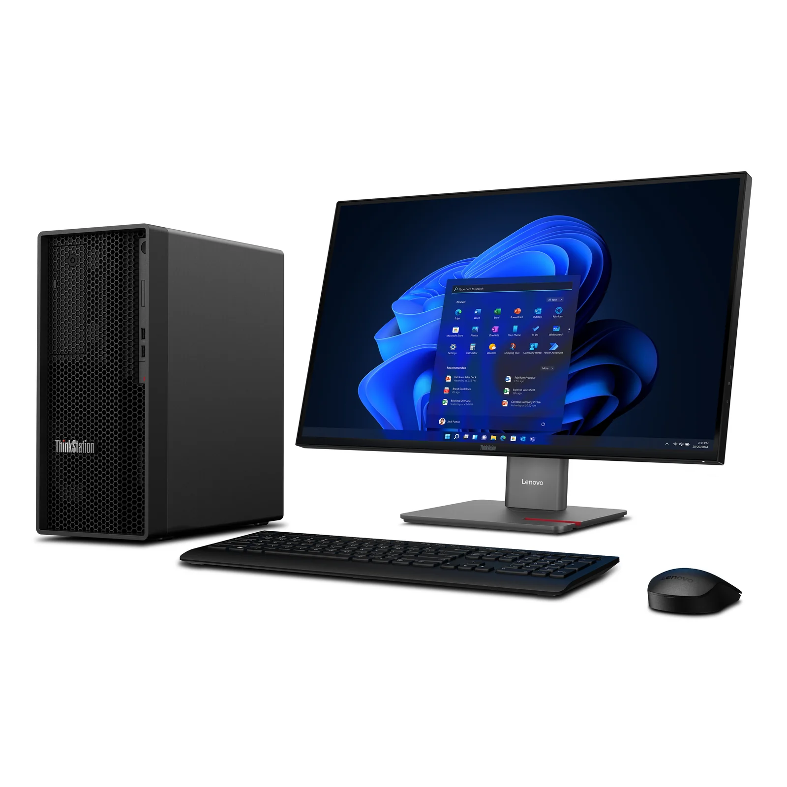 Lenovo ThinkStation P2 Tower Gen 2 Intel Core Ultra 5 225 16 Go DDR5-SDRAM 512 Go SSD Windows 11 Pro Station de travail