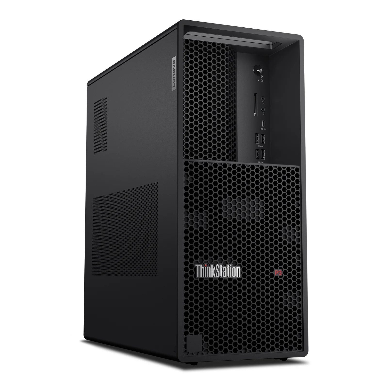 Lenovo ThinkStation P3 Tower Gen 2 Intel Core Ultra 7 265 16 Go DDR5-SDRAM 512 Go SSD Windows 11 Pro Station de travail Noir