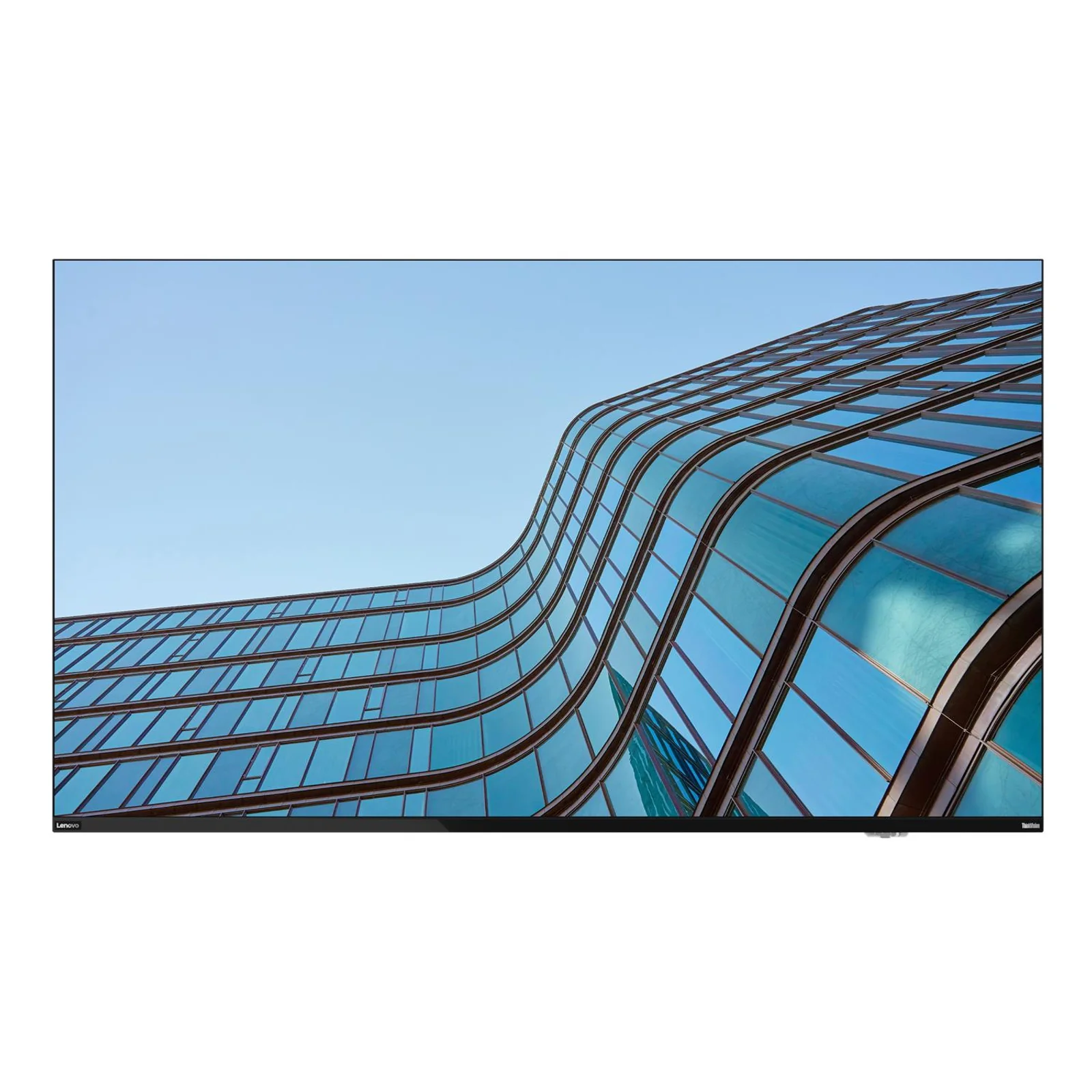 ThinkVision E55 LFD écran plat de PC 138,7 cm (54.6") 3840 x 2160 pixels 4K Ultra HD IPS Noir