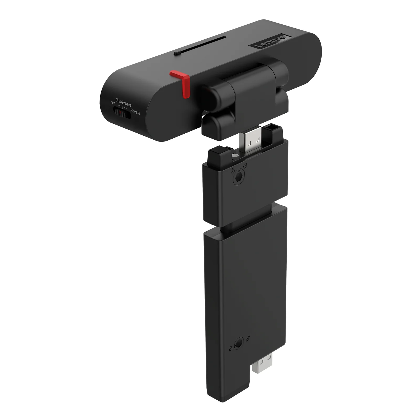 Lenovo ThinkVision MC60 webcam 1920 x 1080 pixels USB 2.0 Noir