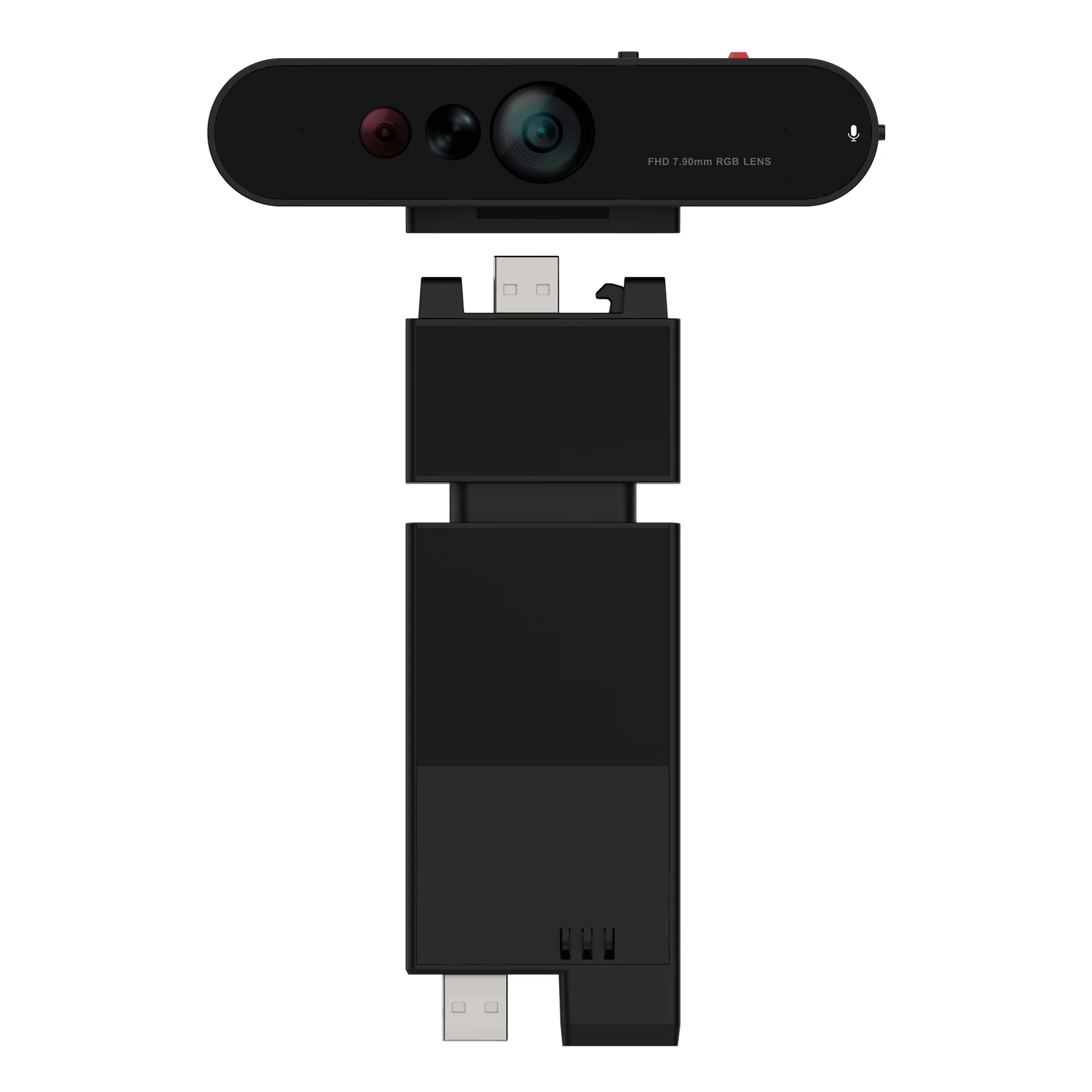 Lenovo ThinkVision MC60 webcam 1920 x 1080 pixels USB 2.0 Noir