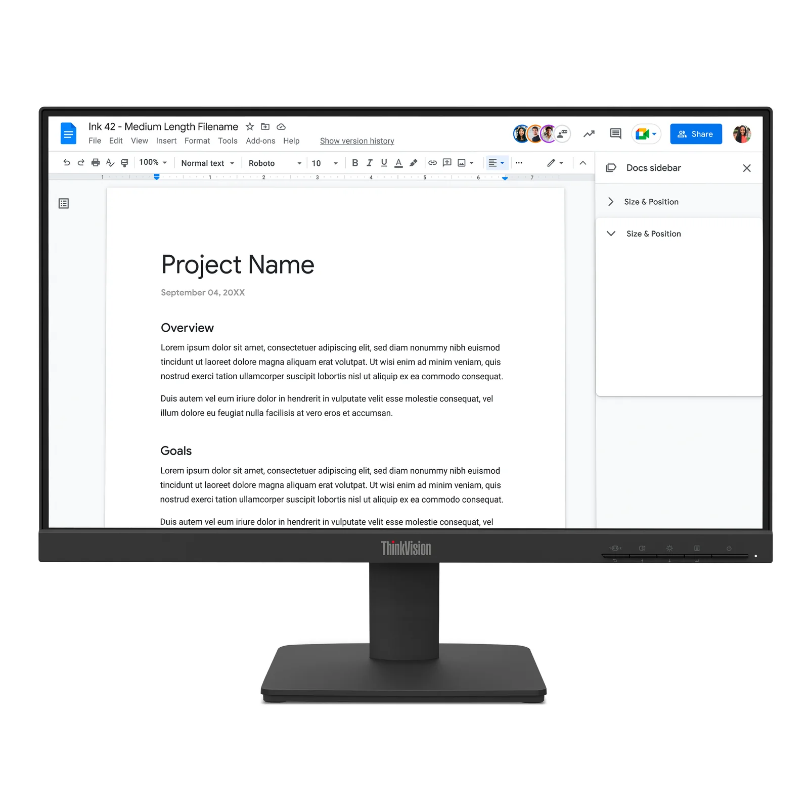 ThinkVision S22-4e Moniteur