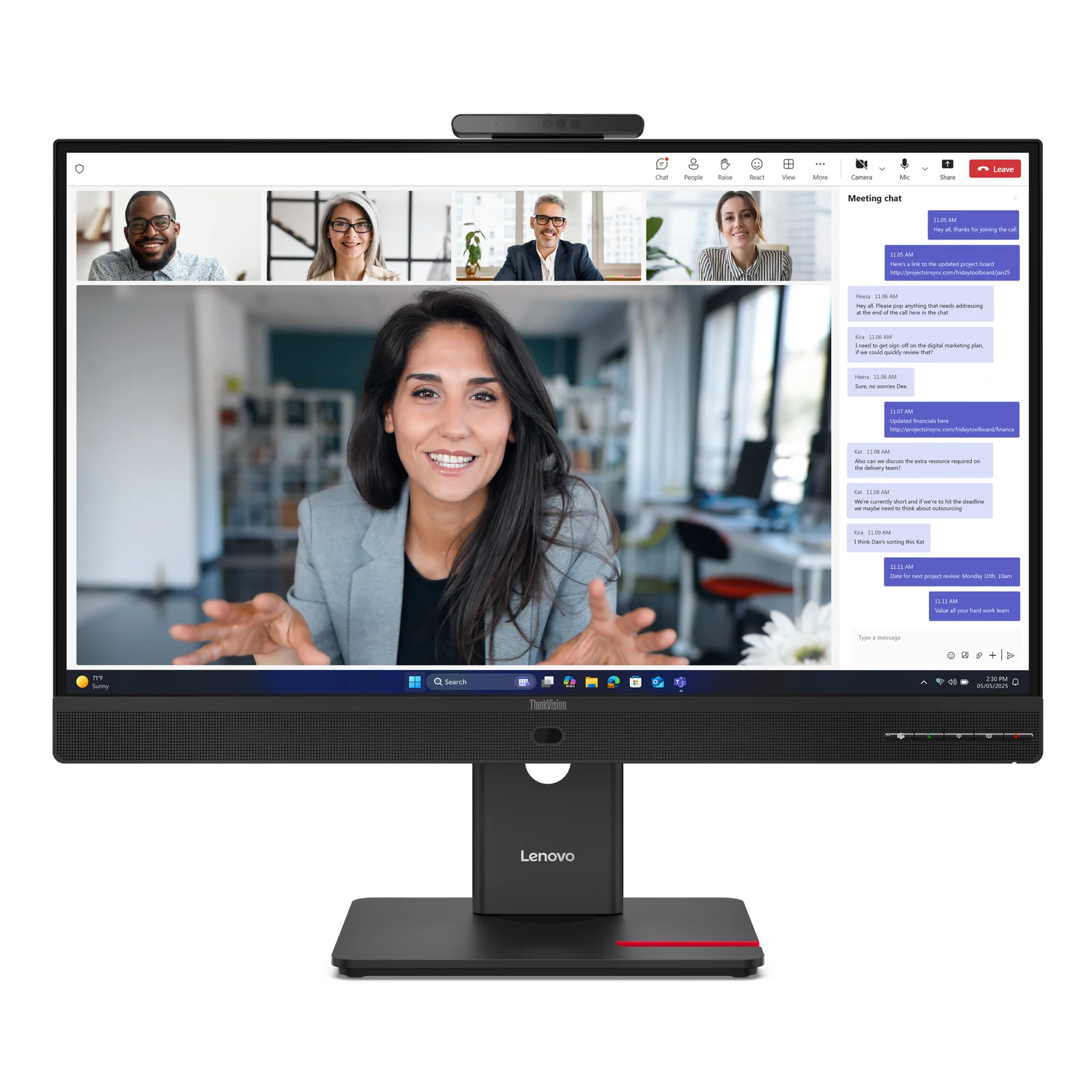 ThinkVision T24-4v Moniteur