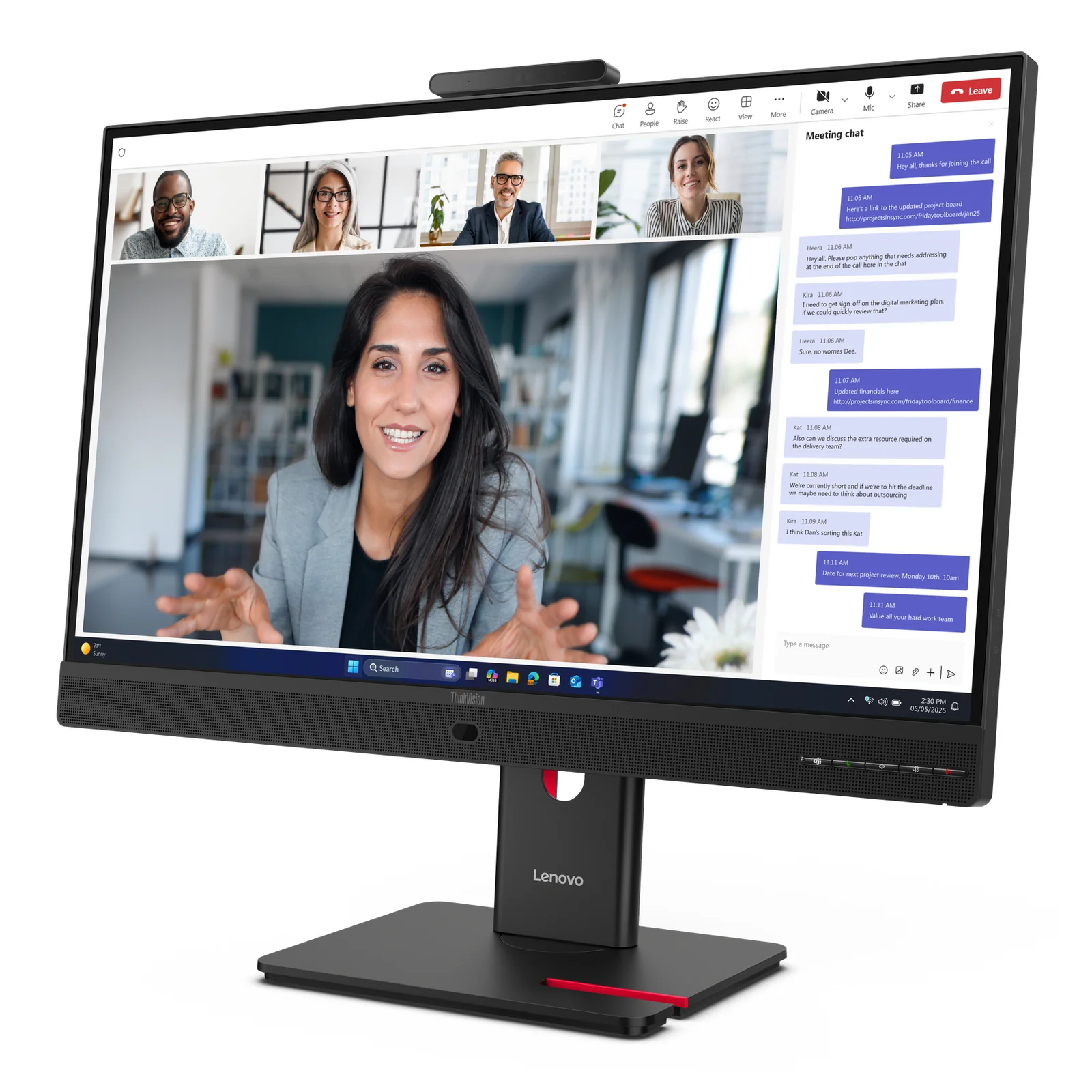 Lenovo ThinkVision T24-4v Moniteur