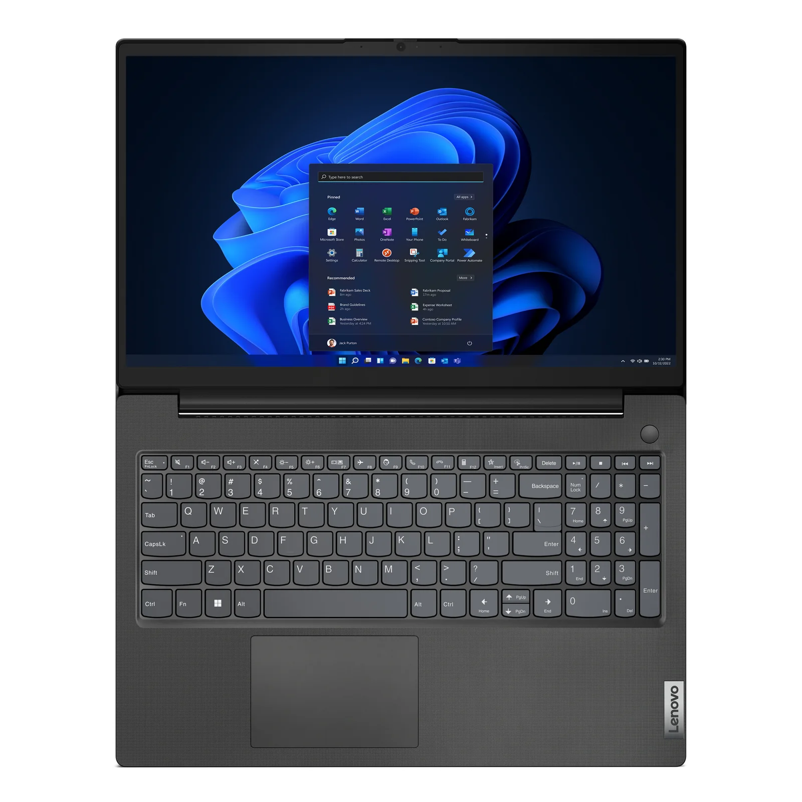 Lenovo V15 G4 AMN AMD Athlon 7120U Ordinateur portable 39,6 cm (15.6") Full HD 8 Go LPDDR5-SDRAM 256 Go SSD Wi-Fi 6 (802.11ax) Allemand Noir