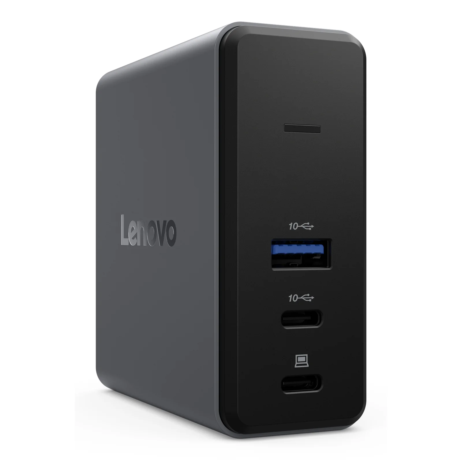 Lenovo X9 Charging GaN Dock Avec fil USB 3.2 Gen 2 (3.1 Gen 2) Type-C Gris