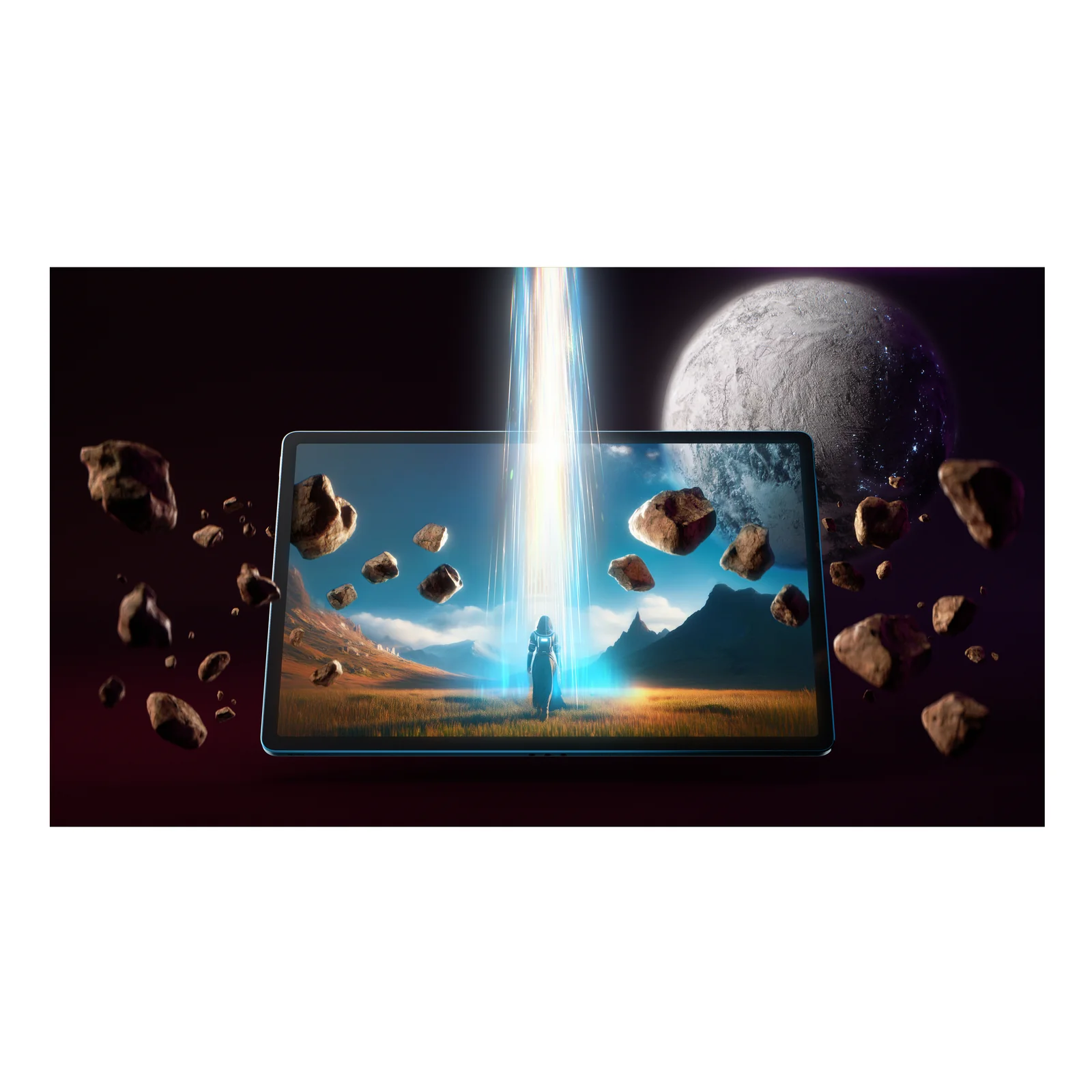 Lenovo Yoga Tab Plus Snapdragon 256 Go 32,3 cm (12.7") 16 Go Wi-Fi 7 (802.11be) Android 14 Bleu