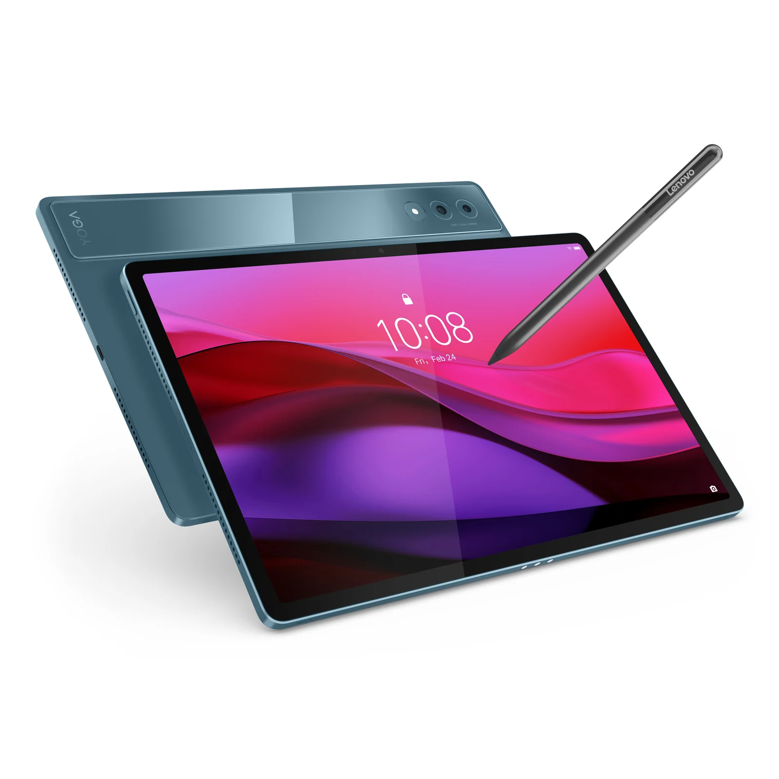 Lenovo Yoga Tab Plus Snapdragon 256 Go 32,3 cm (12.7") 16 Go Wi-Fi 7 (802.11be) Android 14 Bleu