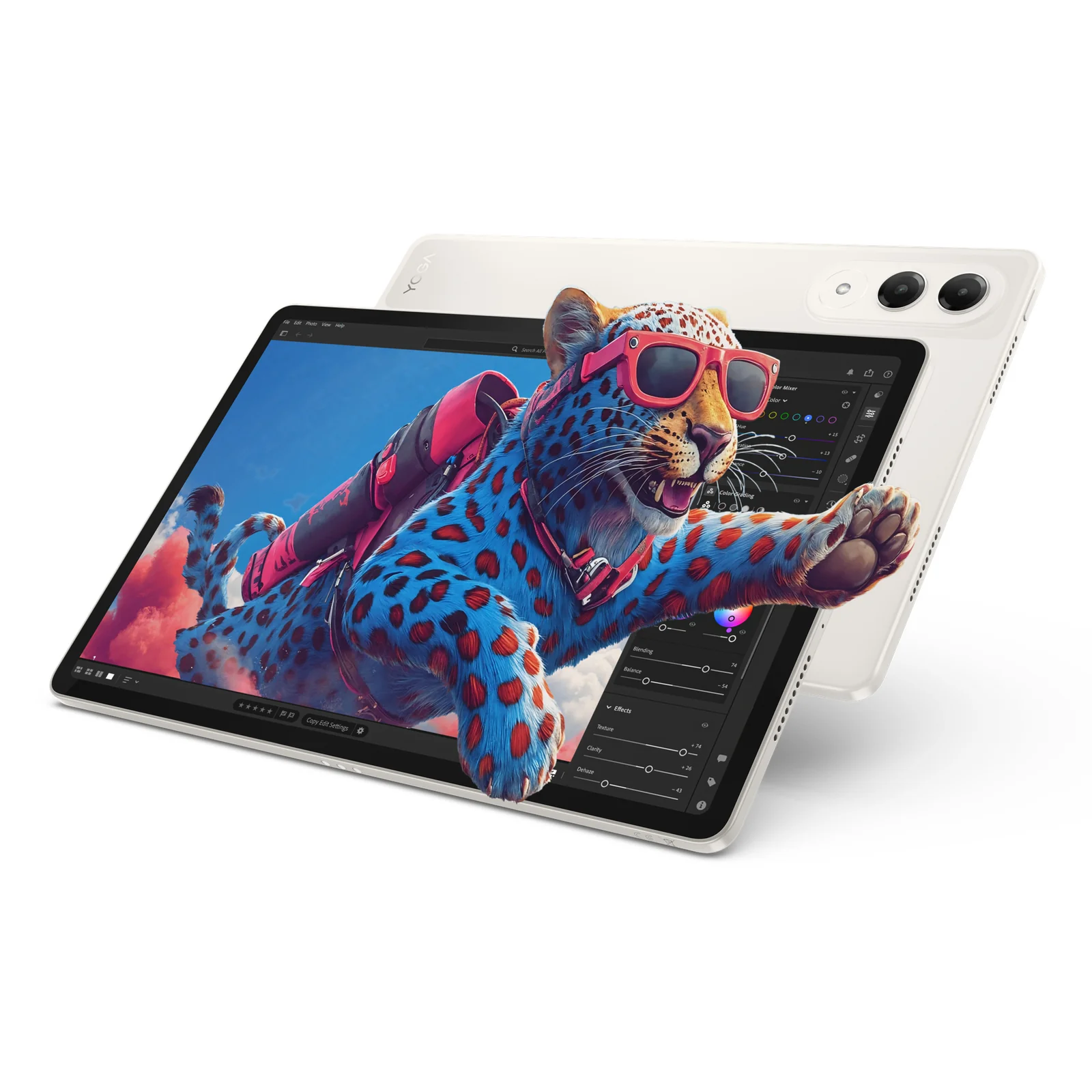 Lenovo Yoga Tab Snapdragon 256 Go 28,2 cm (11.1") 8 Go Wi-Fi 7 (802.11be) Android 15 Gris