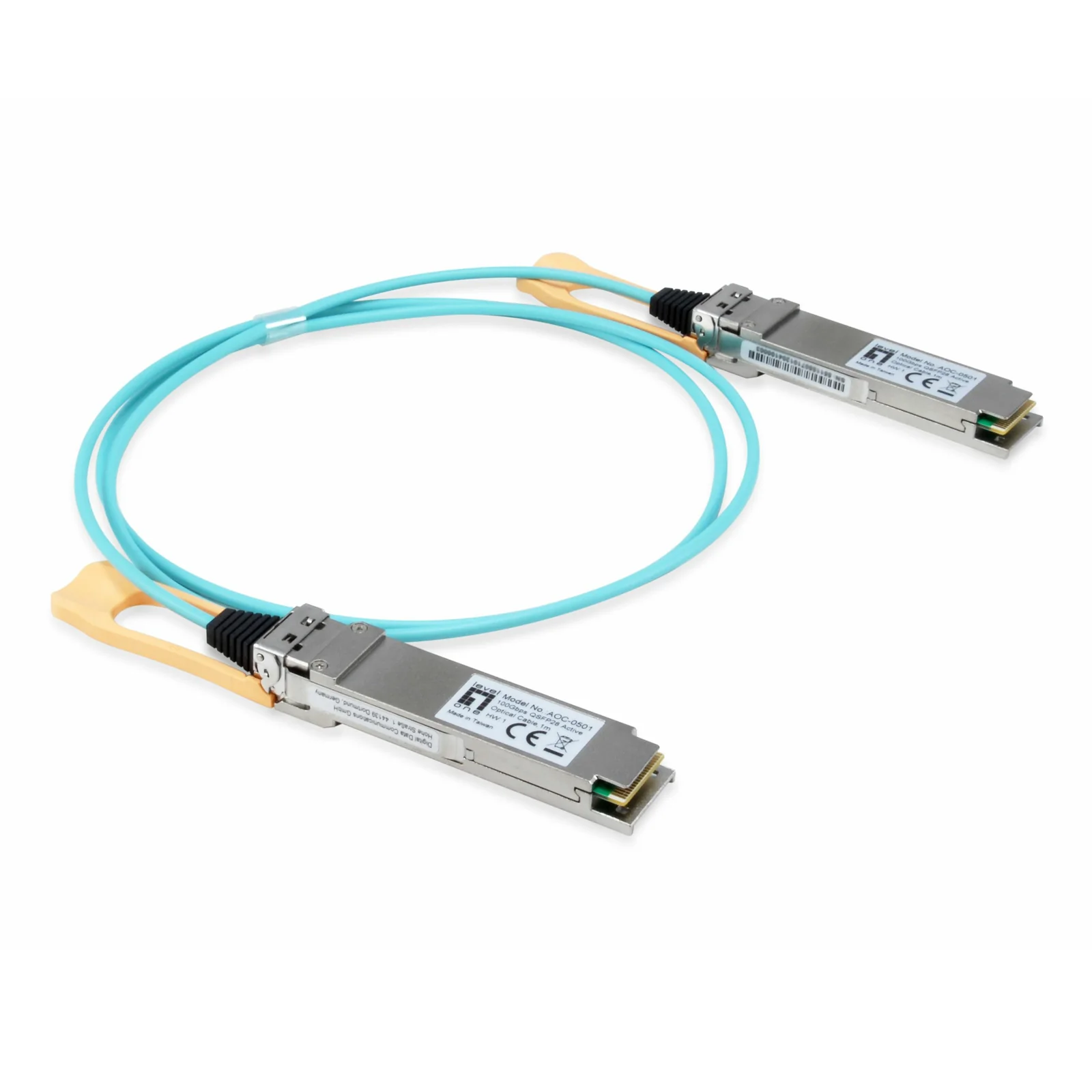 LevelOne AOC-0503 module émetteur-récepteur de réseau Fibre optique 103100 Mbit/s QSFP28 850 nm