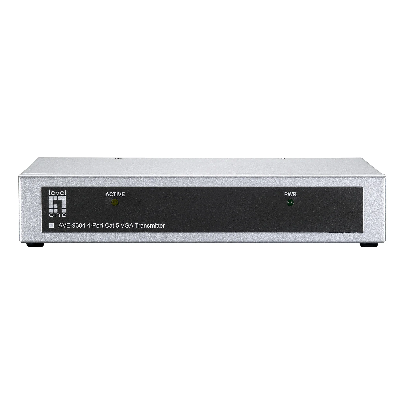 LevelOne AVE-9304 extension audio/video Émetteur AV Noir, Argent