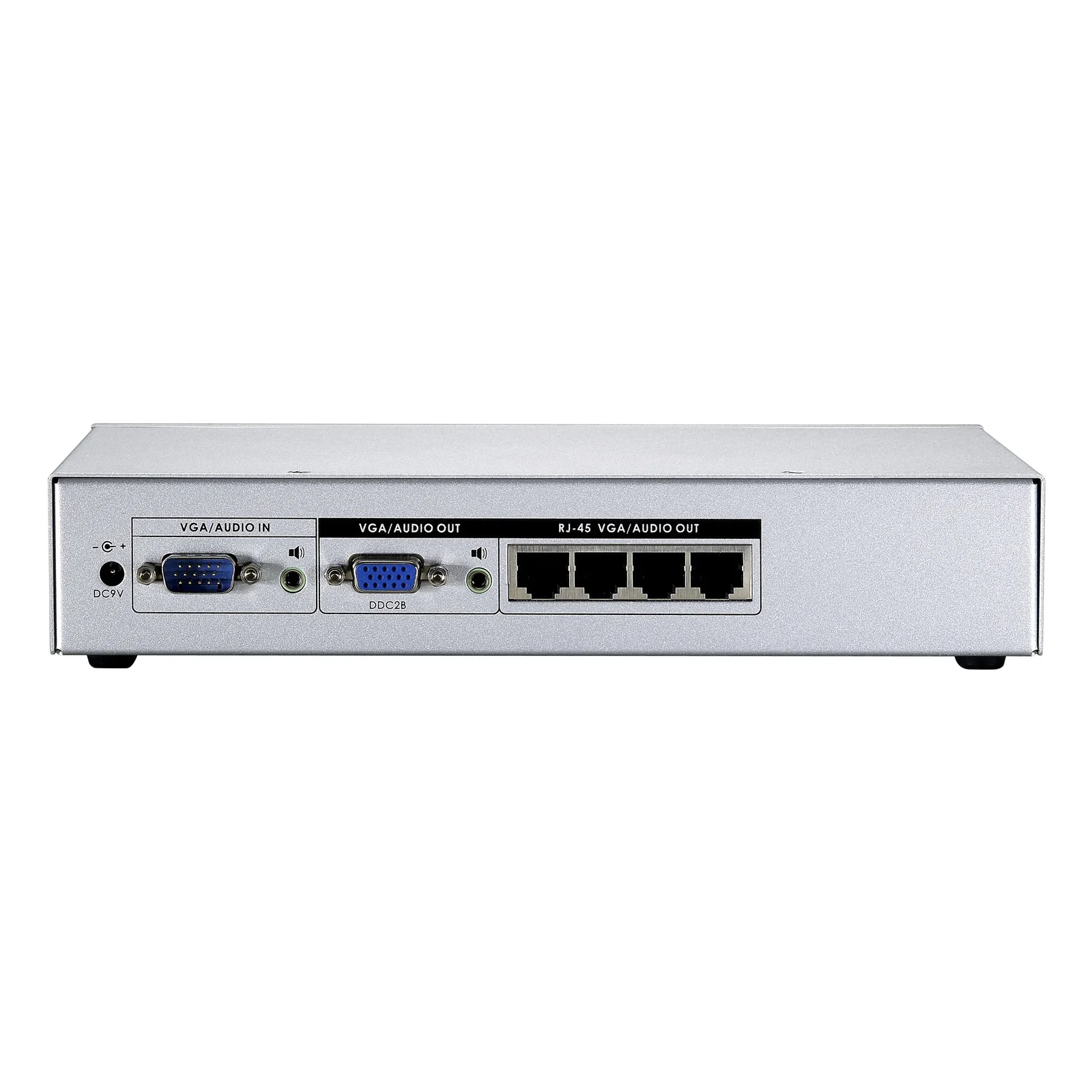 LevelOne AVE-9304 extension audio/video Émetteur AV Noir, Argent