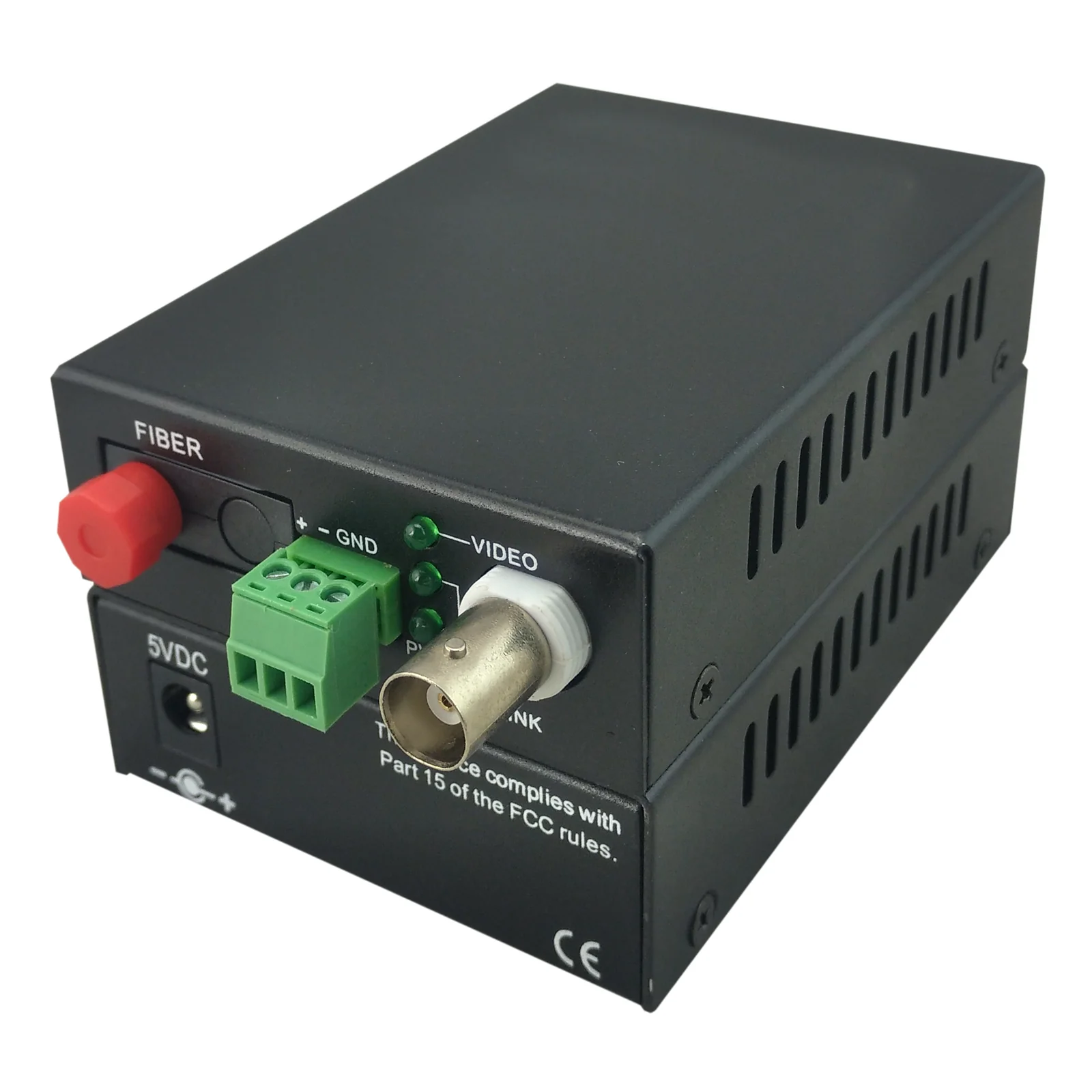 LevelOne AVF-1101 extension audio/video Émetteur AV Noir