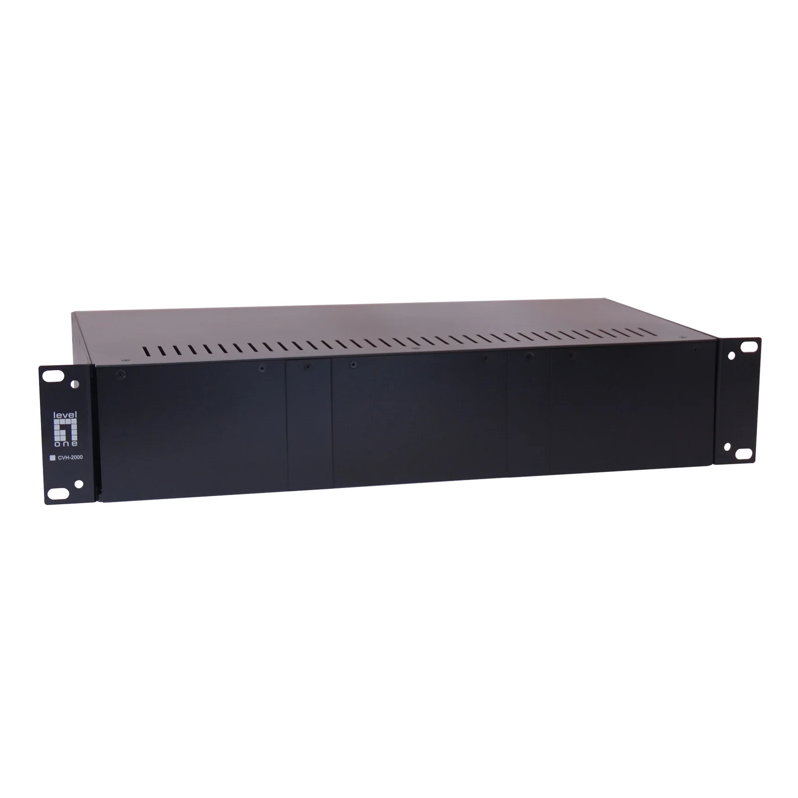 LevelOne CVH-2000 châssis de réseaux Noir