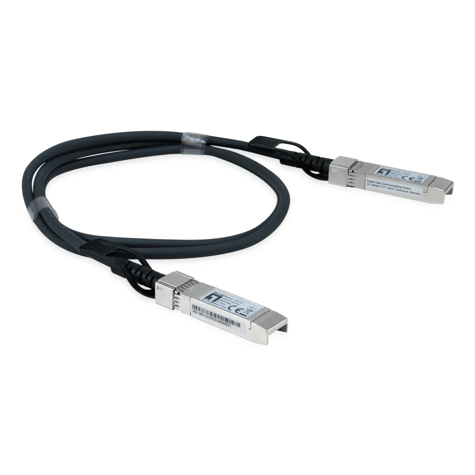 LevelOne DAC-0102 câble InfiniBand et à fibres optiques 2 m SFP+ Noir