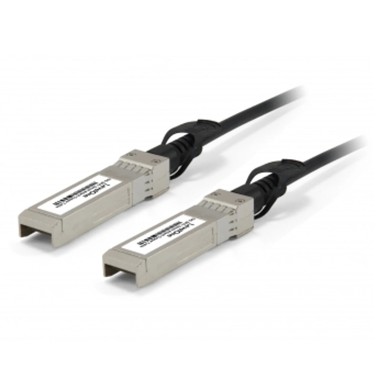 LevelOne DAC-0103 câble InfiniBand et à fibres optiques 3 m SFP+ Noir, Acier inoxydable