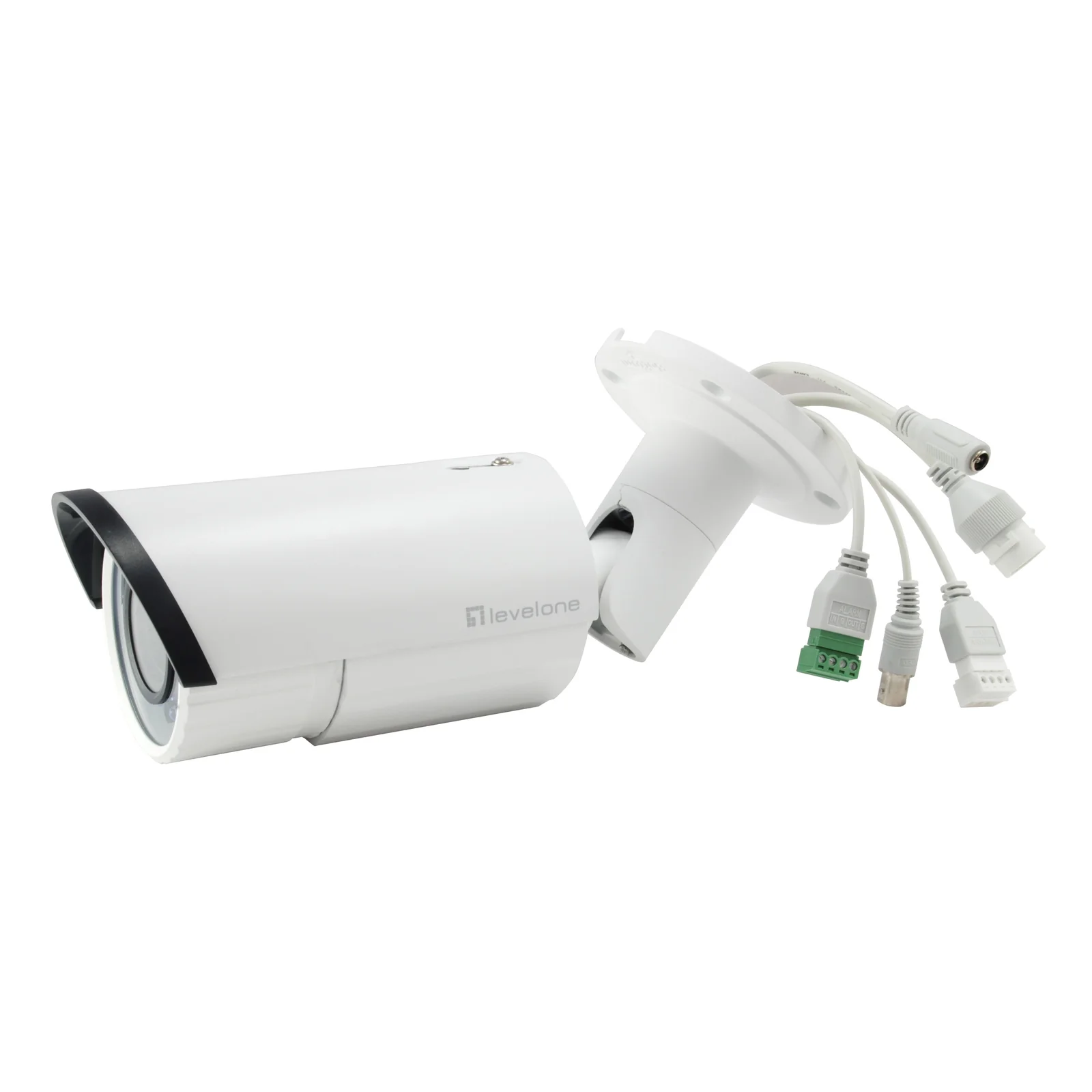 LevelOne FCS-5060 caméra de sécurité Balle (forme) Caméra de sécurité IP Intérieure et extérieure 1920 x 1080 pixels Plafond/mur