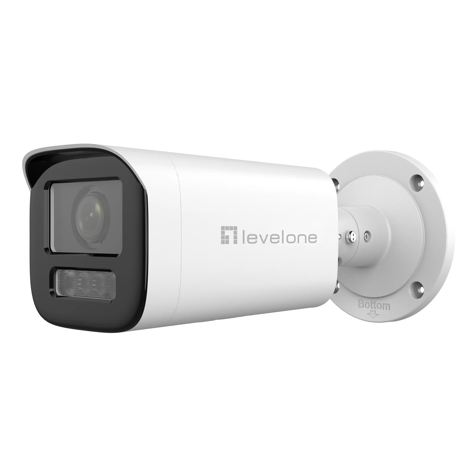 LevelOne FCS-5222 caméra de sécurité Balle (forme) Caméra de sécurité IP Intérieure et extérieure 1920 x 1080 pixels Mur