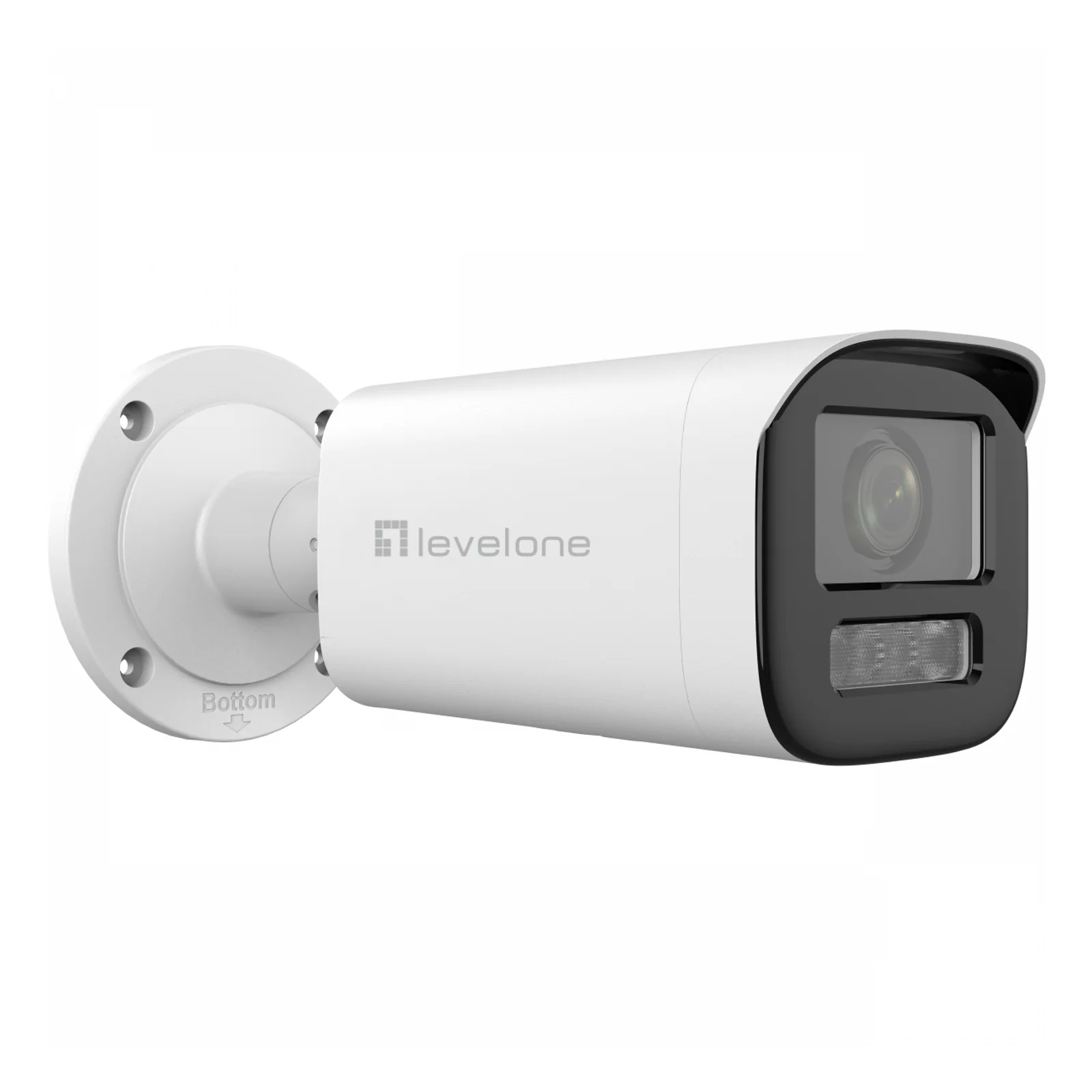 LevelOne FCS-5222 caméra de sécurité Balle (forme) Caméra de sécurité IP Intérieure et extérieure 1920 x 1080 pixels Mur