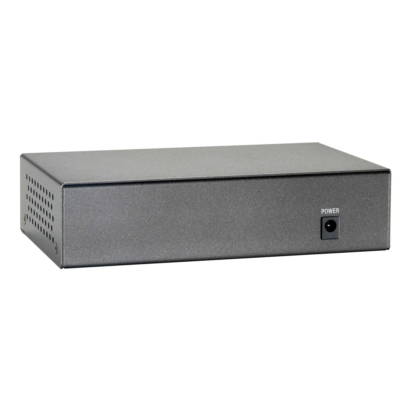 LevelOne FEP-0800 commutateur réseau Fast Ethernet (10/100) Connexion Ethernet, supportant l'alimentation via ce port (PoE) Noir, Gris