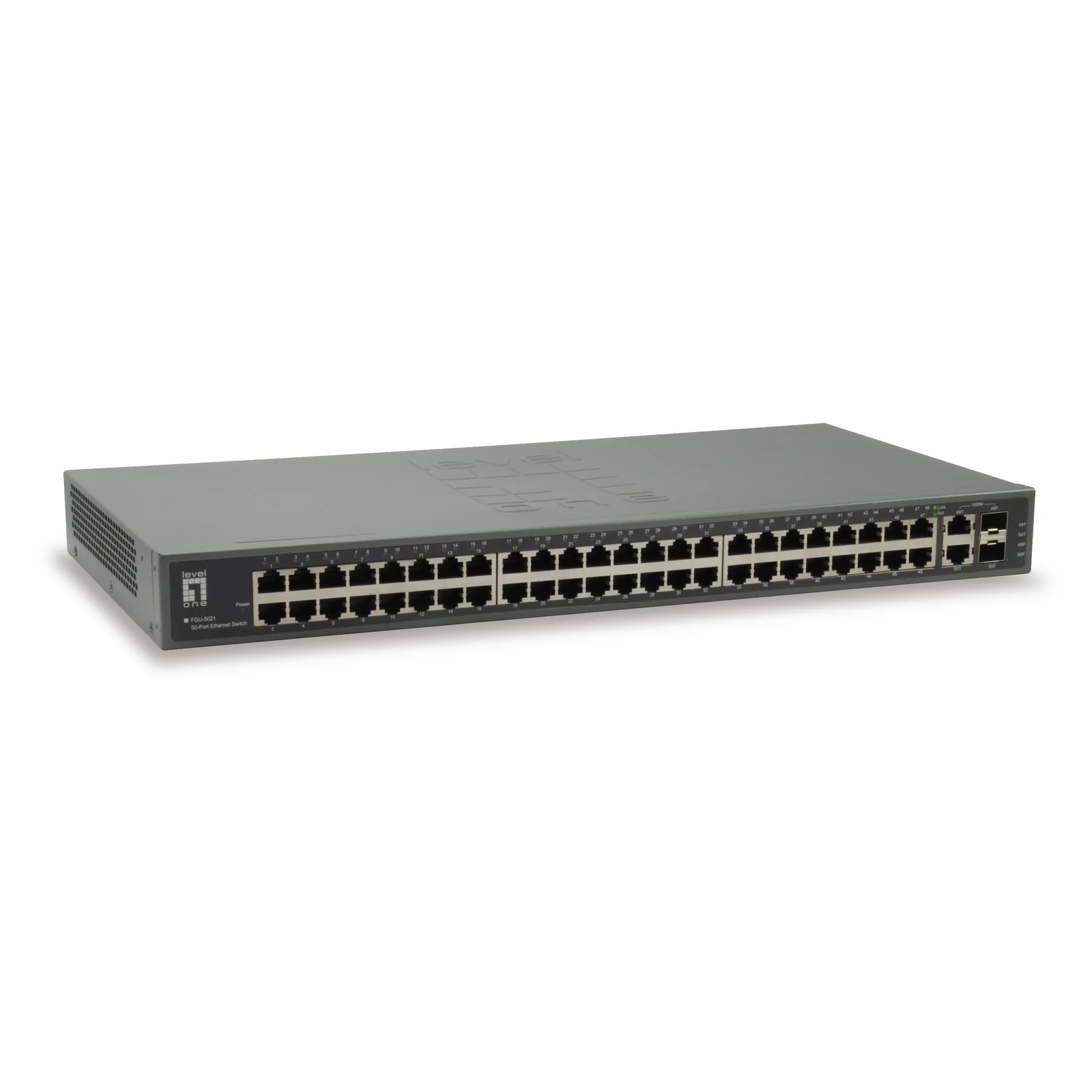 LevelOne FGU-5021 commutateur réseau Fast Ethernet (10/100) Gris