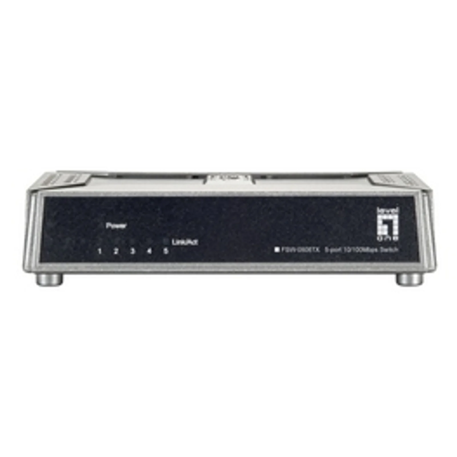 LevelOne FSW-0508TX commutateur réseau Non-géré Fast Ethernet (10/100) Noir, Gris