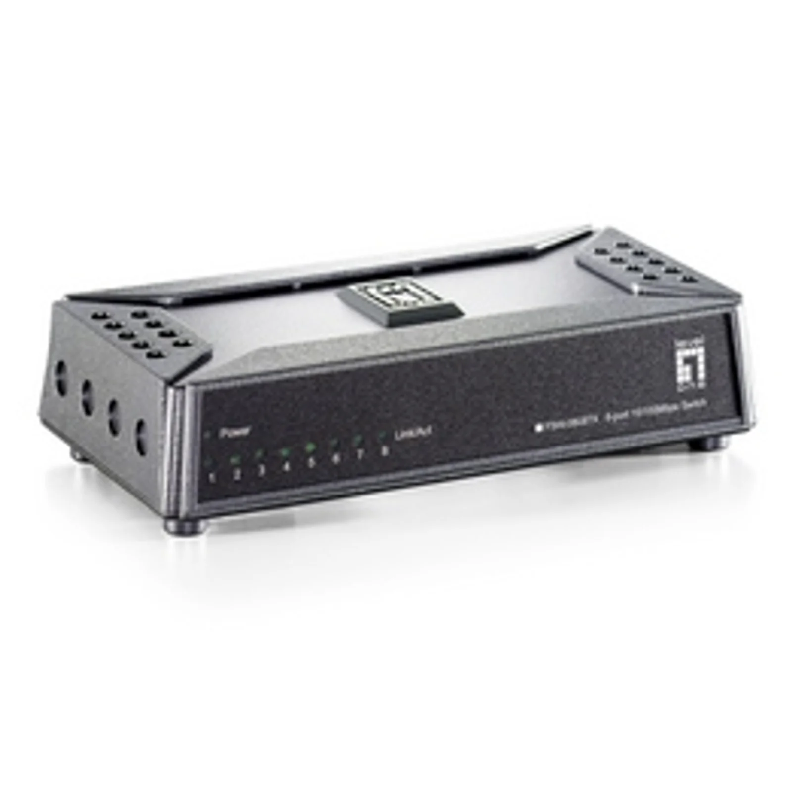LevelOne FSW-0808TX commutateur réseau Non-géré Fast Ethernet (10/100) Gris