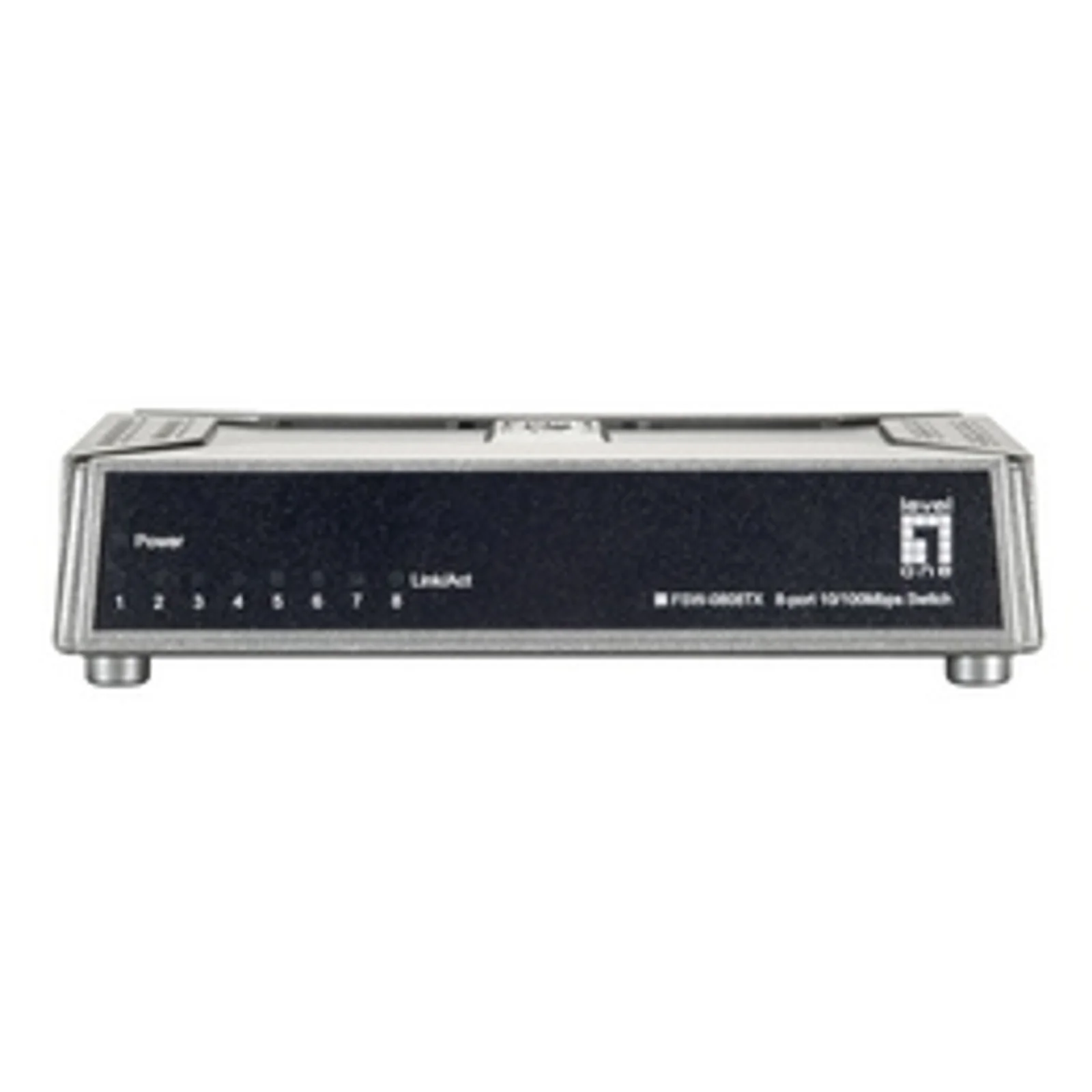 LevelOne FSW-0808TX commutateur réseau Non-géré Fast Ethernet (10/100) Gris