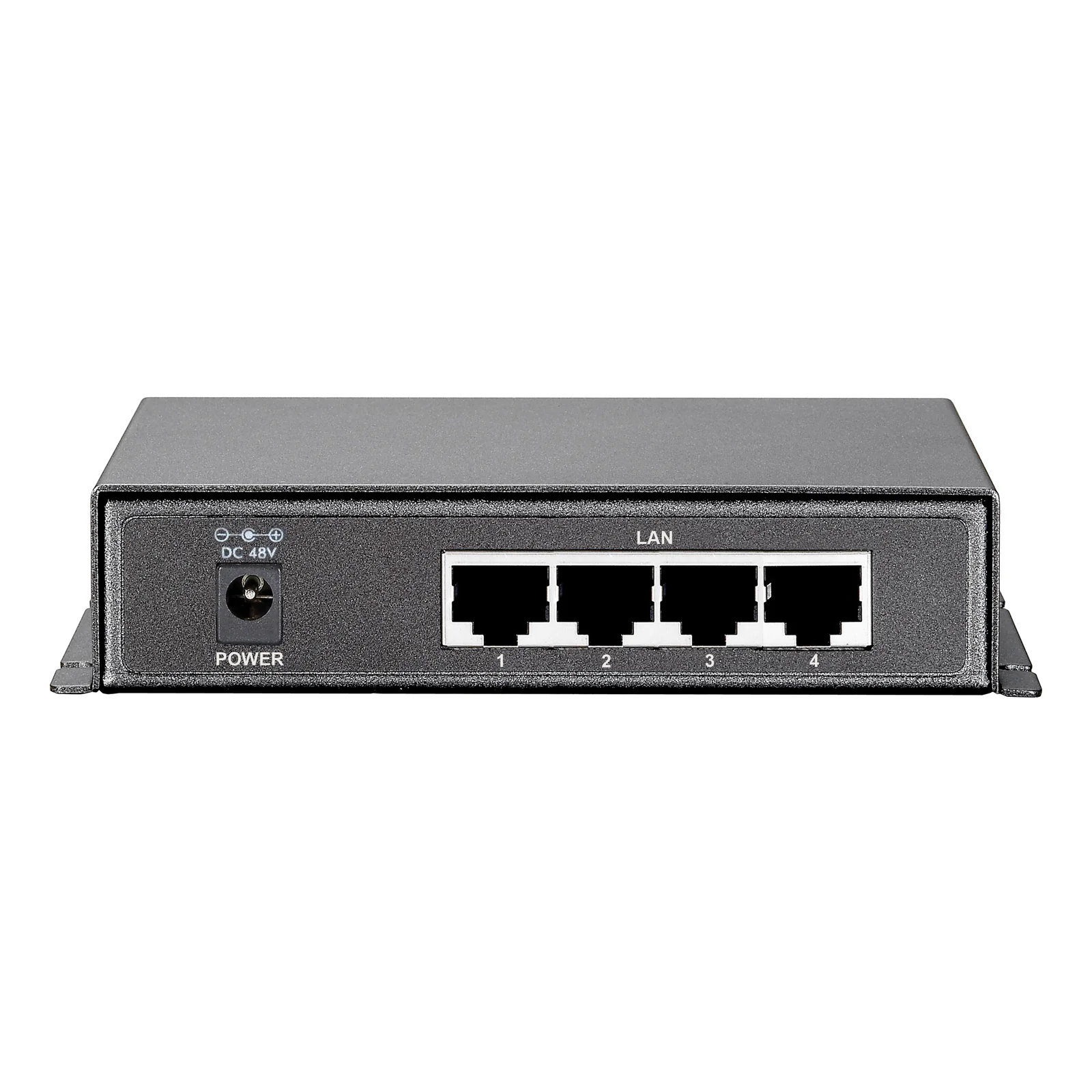 LevelOne GEP-0520 commutateur réseau Gigabit Ethernet (10/100/1000) Connexion Ethernet, supportant l'alimentation via ce port (PoE) Noir