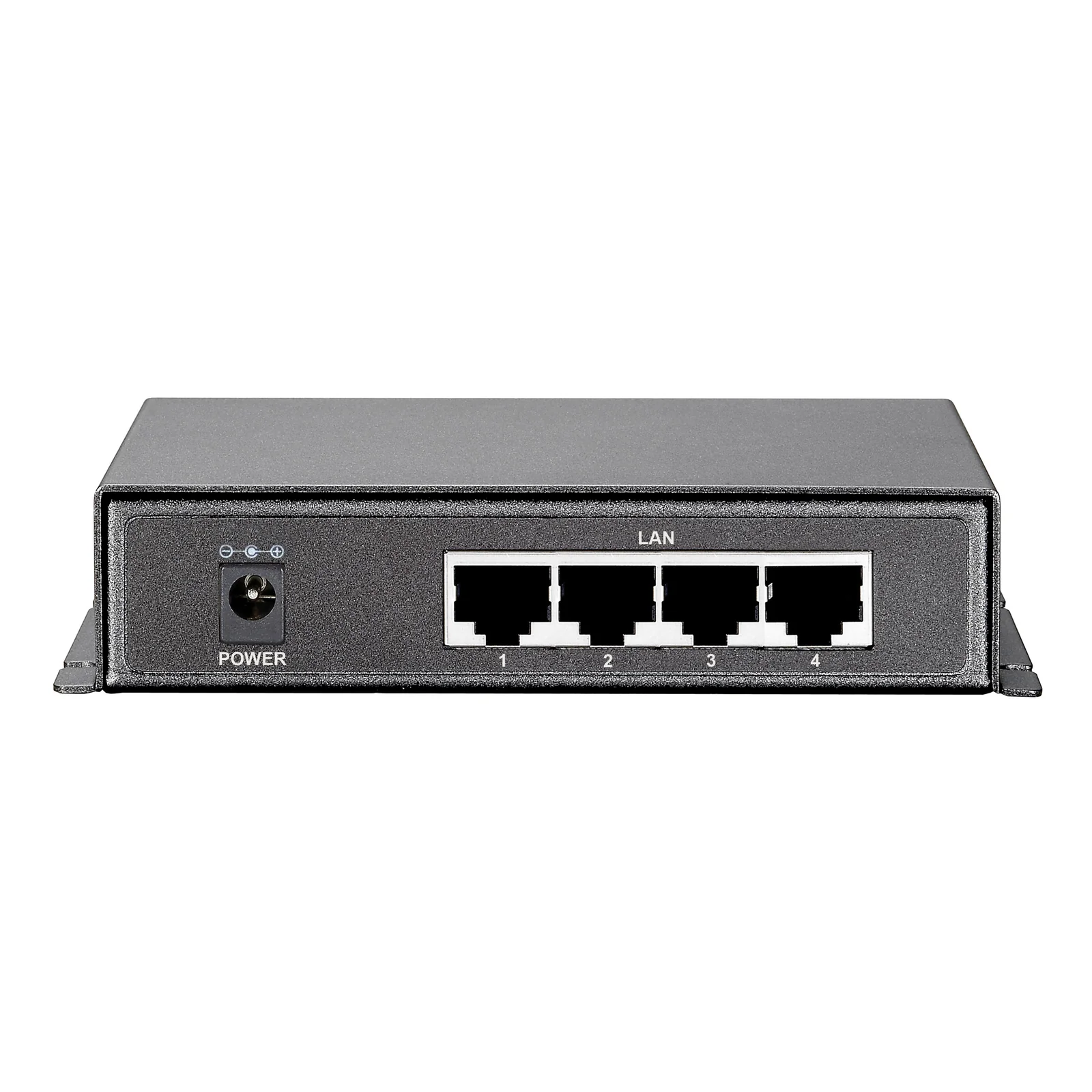 LevelOne GEP-0521 commutateur réseau Non-géré Gigabit Ethernet (10/100/1000) Connexion Ethernet, supportant l'alimentation via ce port (PoE) Gris