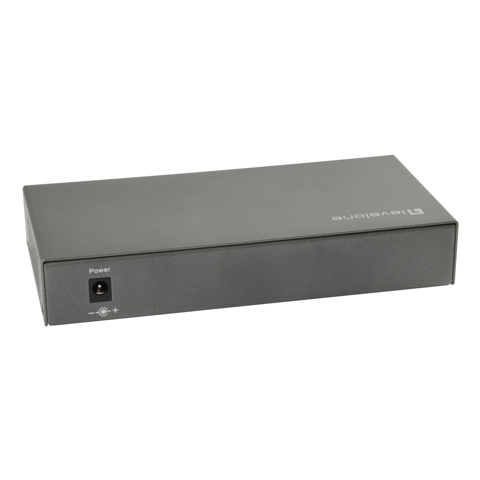 LevelOne GEP-0823 commutateur réseau Gigabit Ethernet (10/100/1000) Connexion Ethernet, supportant l'alimentation via ce port (PoE) Noir