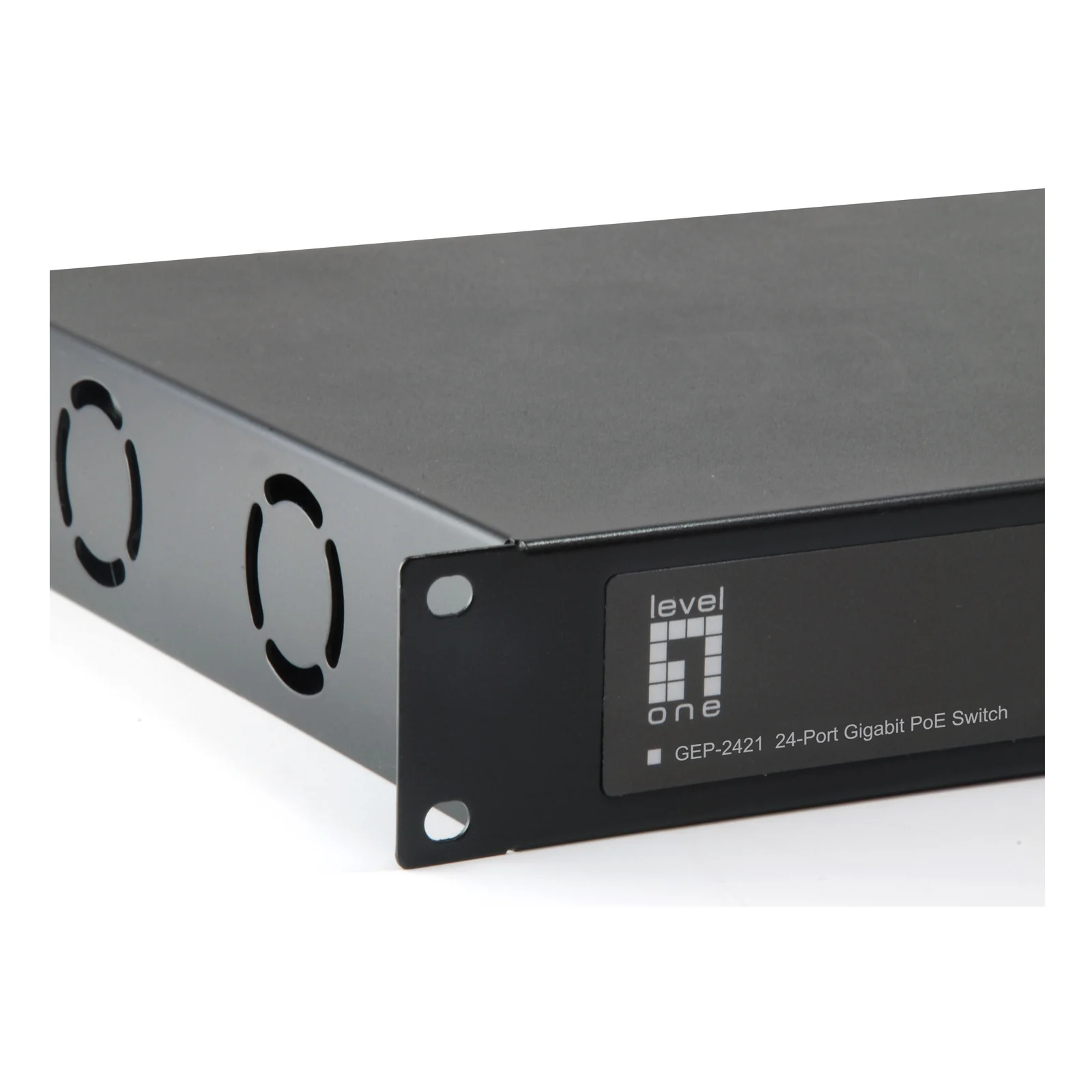LevelOne GEP-2421W150 commutateur réseau Non-géré Gigabit Ethernet (10/100/1000) Connexion Ethernet, supportant l'alimentation via ce port (PoE) Noir
