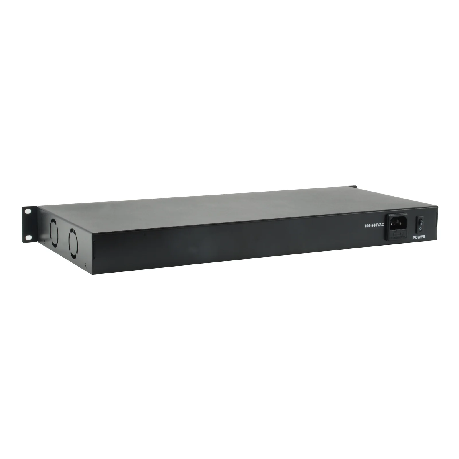 LevelOne GEP-2421W630 commutateur réseau Non-géré Gigabit Ethernet (10/100/1000) Connexion Ethernet, supportant l'alimentation via ce port (PoE) Noir