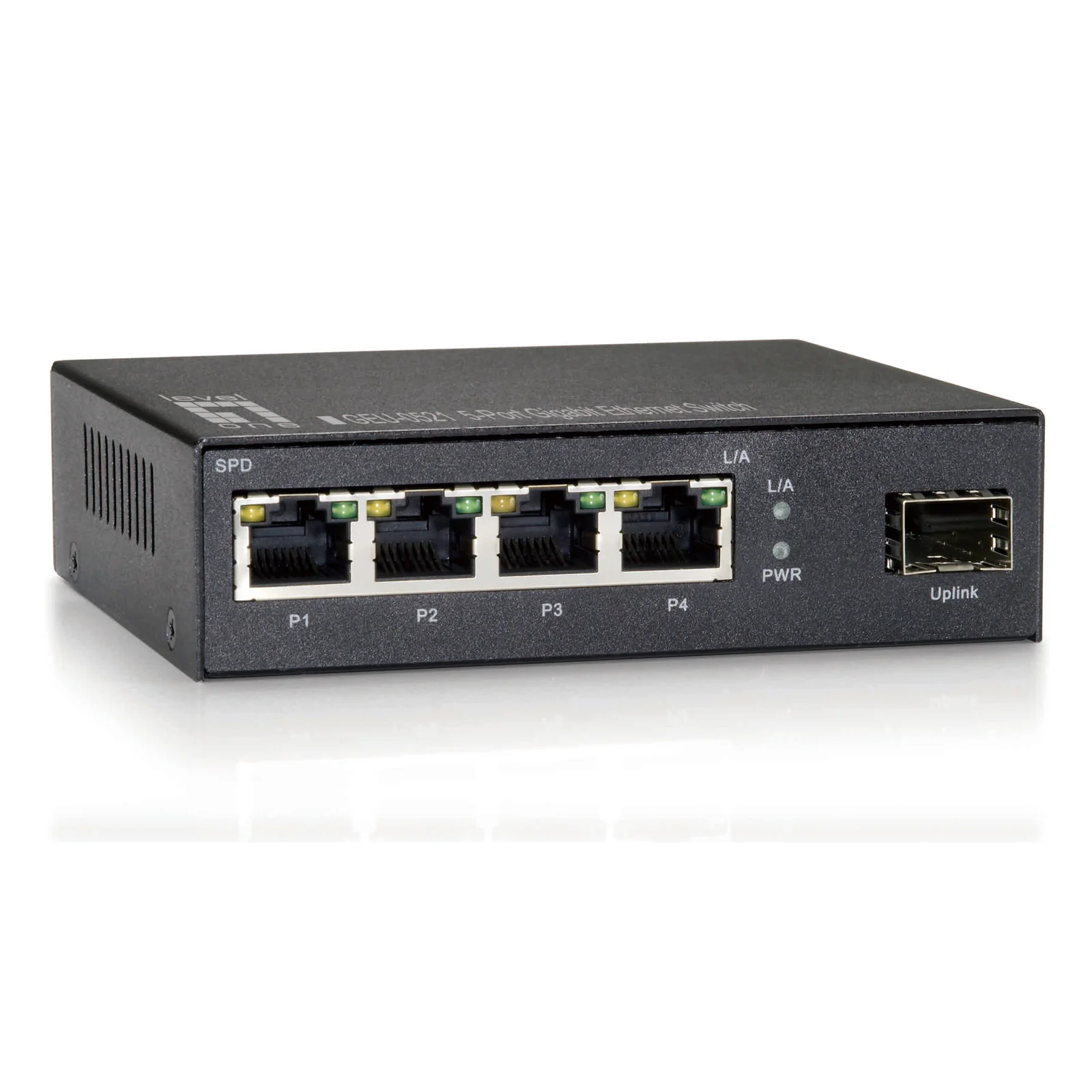 LevelOne GEU-0521 commutateur réseau Non-géré Gigabit Ethernet (10/100/1000) Gris