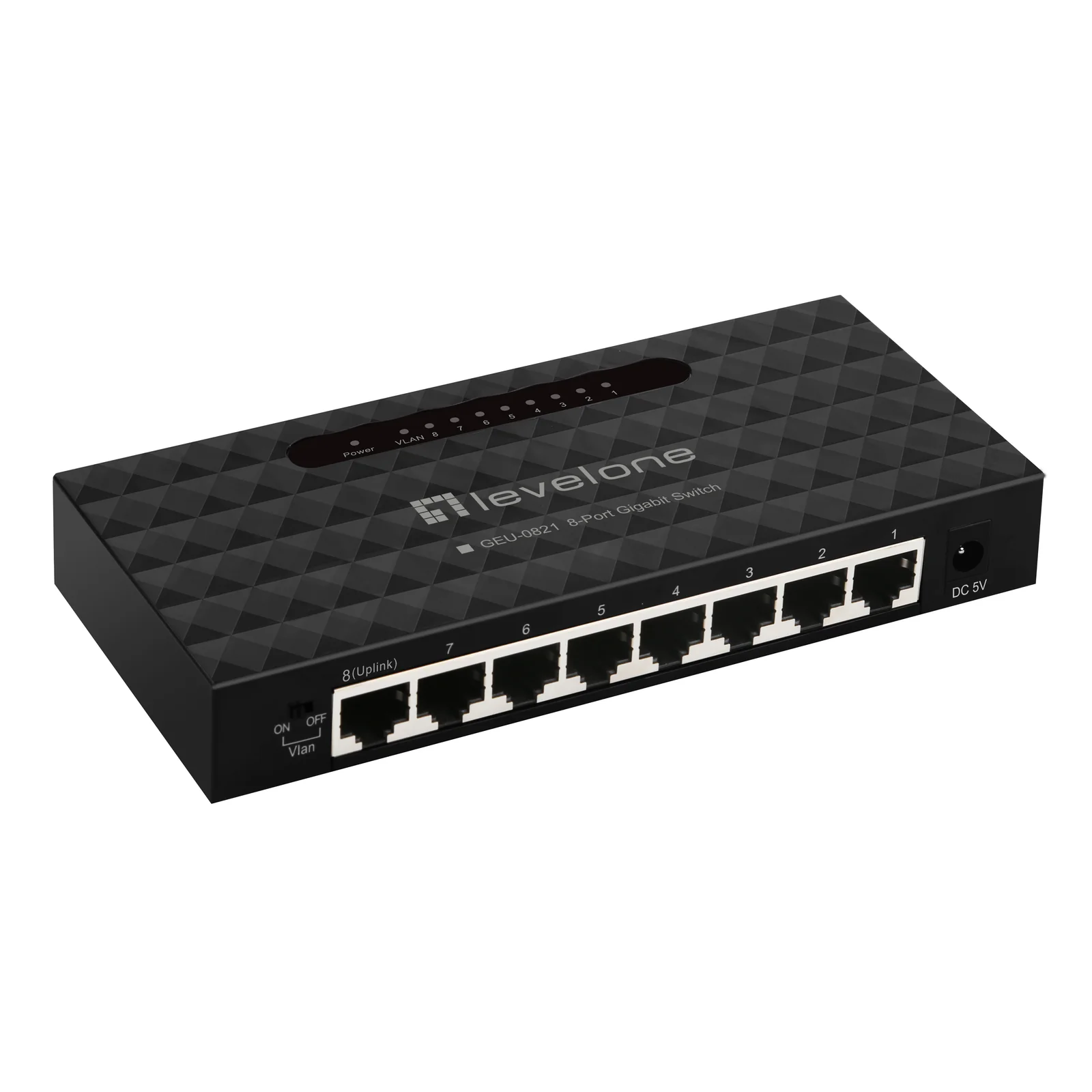 LevelOne GEU-0821 commutateur réseau Géré Gigabit Ethernet (10/100/1000)