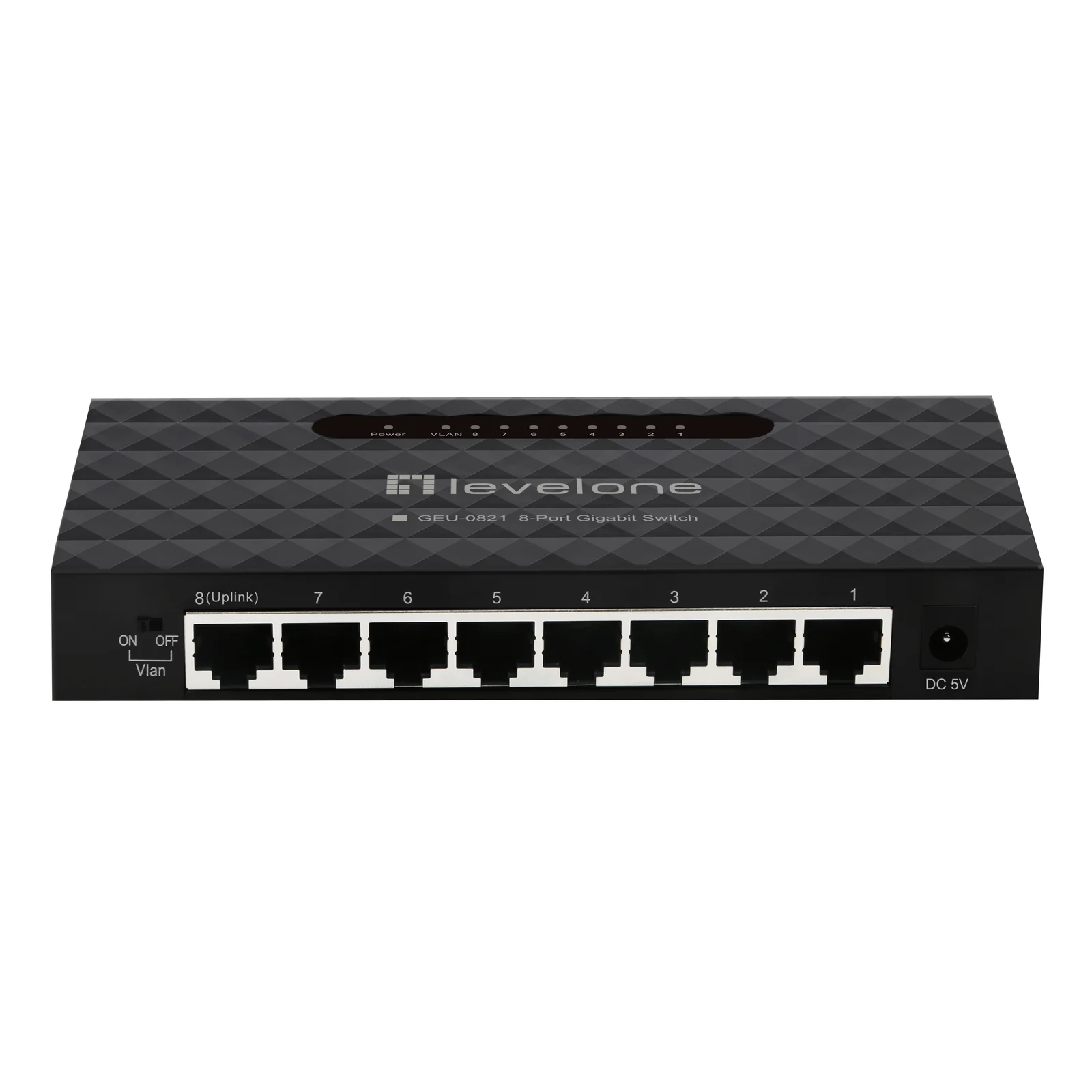 LevelOne GEU-0821 commutateur réseau Géré Gigabit Ethernet (10/100/1000)
