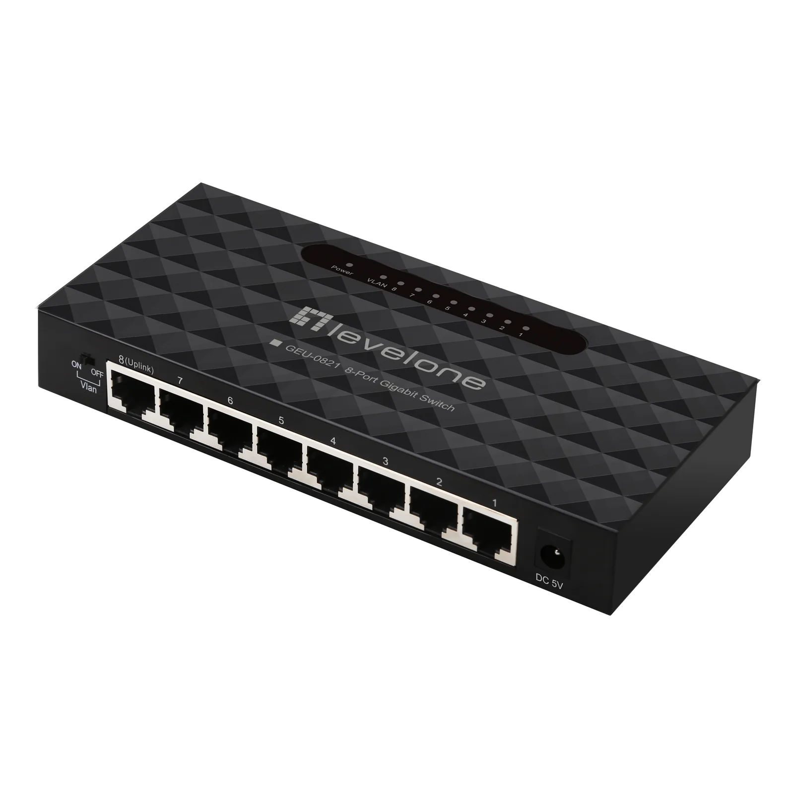LevelOne GEU-0821 commutateur réseau Géré Gigabit Ethernet (10/100/1000)