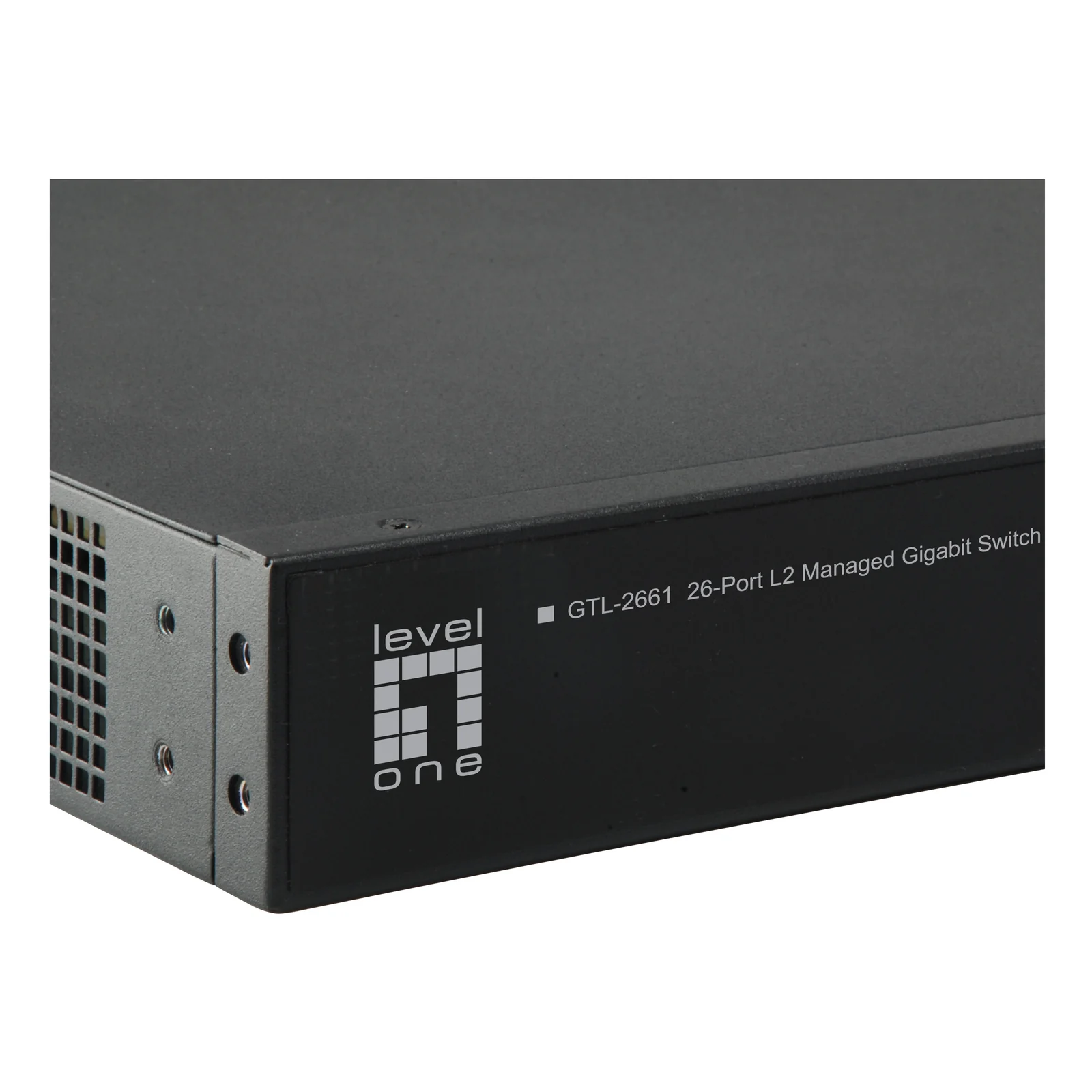 LevelOne GTL-2661 commutateur réseau Géré L2 Gigabit Ethernet (10/100/1000) Noir